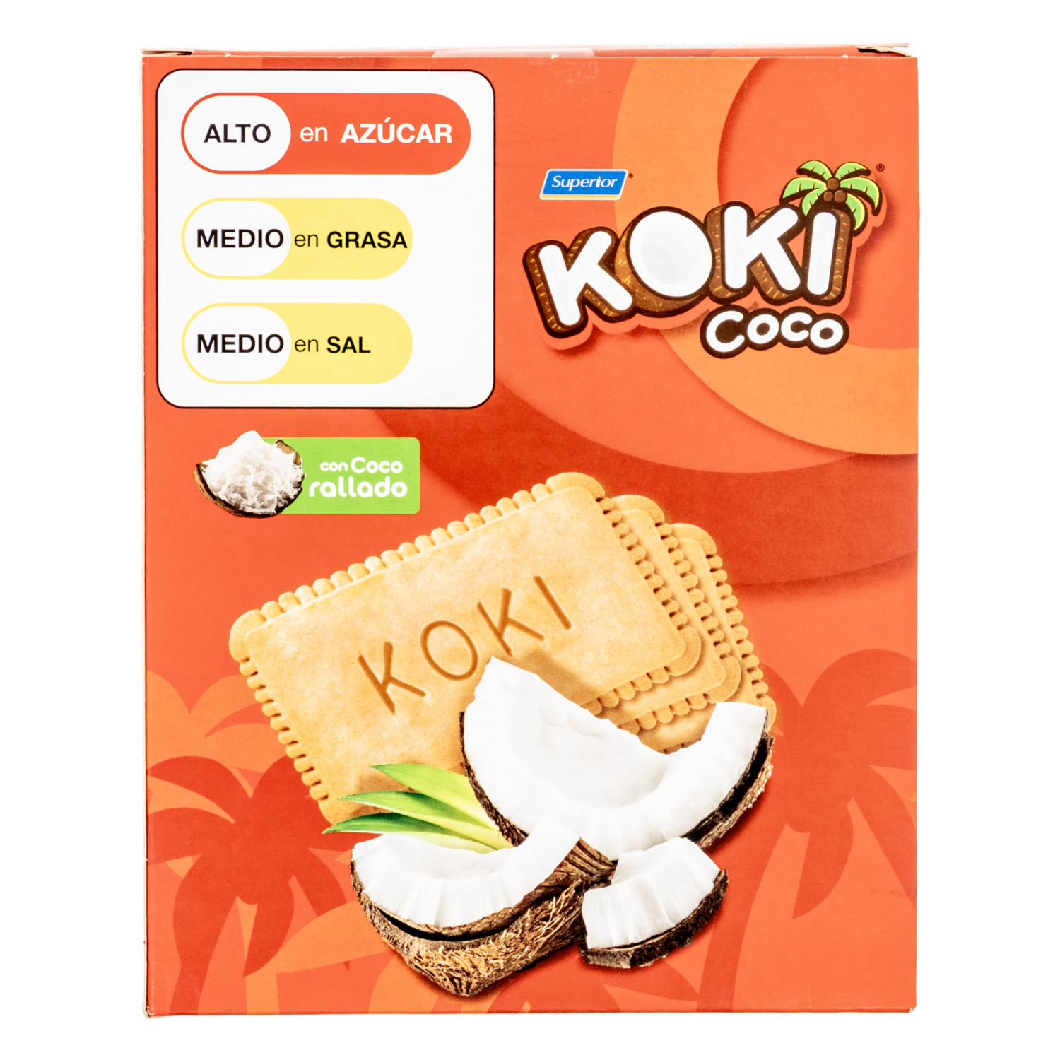Galletas Dulces Con Coco Rallado KOKI 420 G