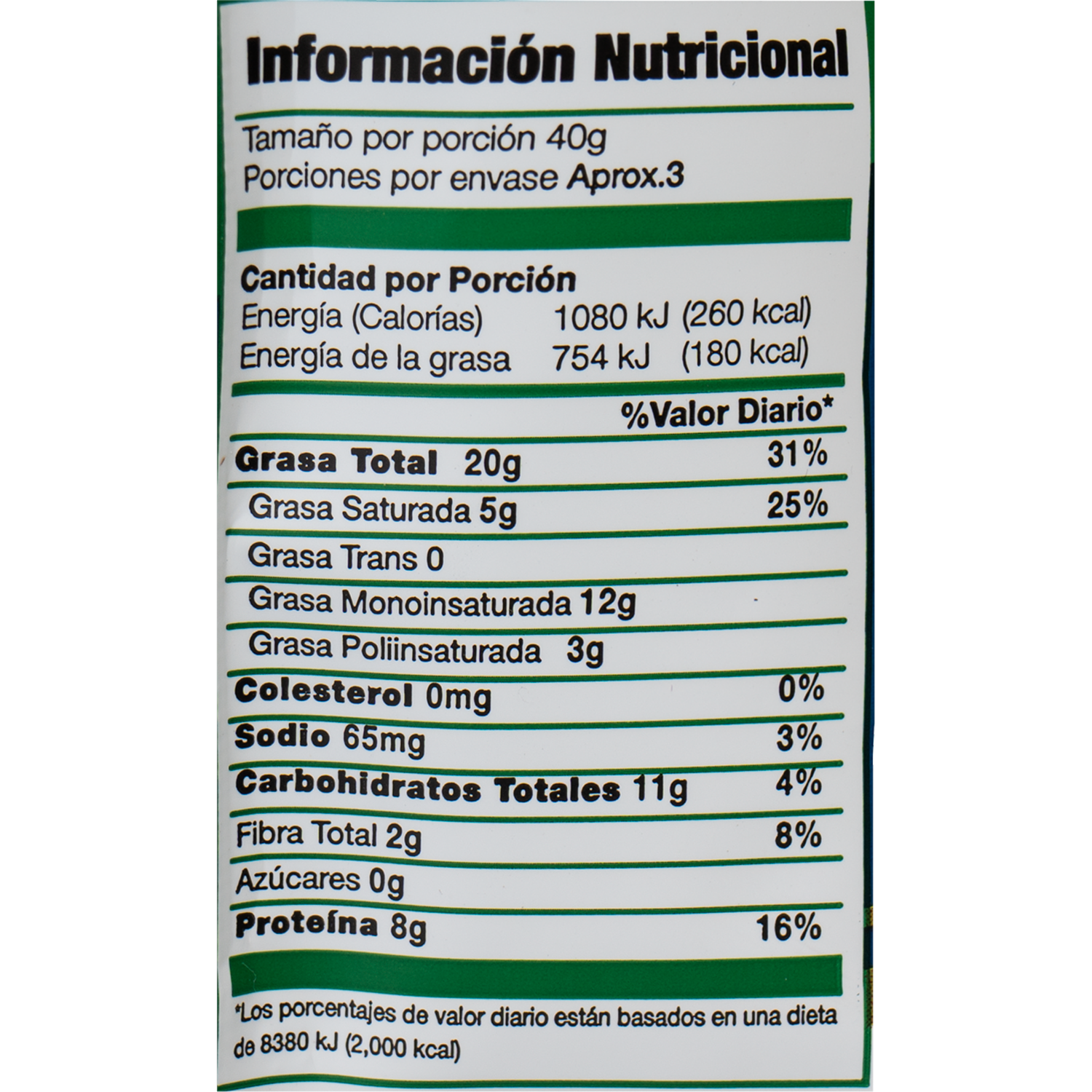 Nueces De La India DEL SUR 100 g