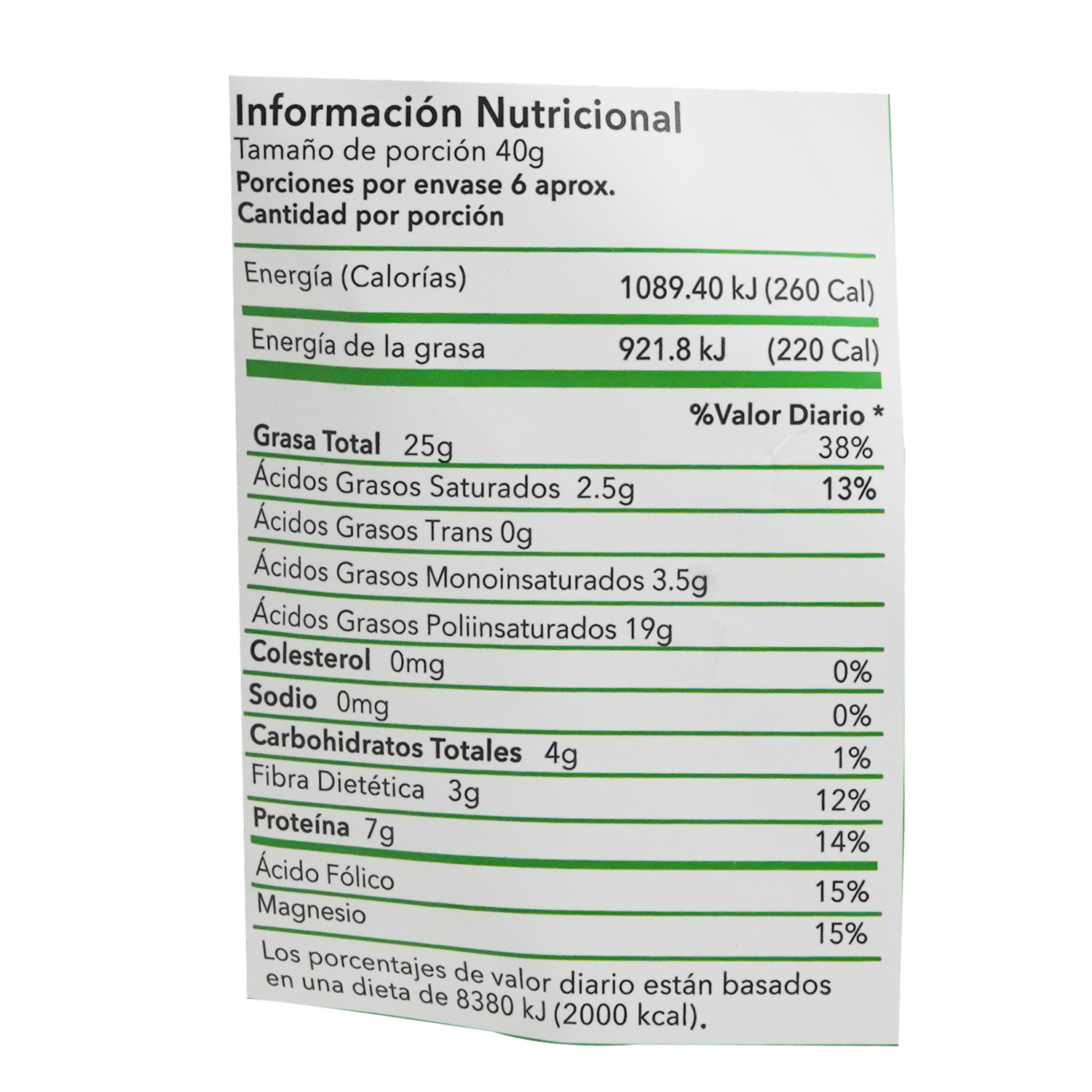 Nueces Empacada DEL SUR 250 G