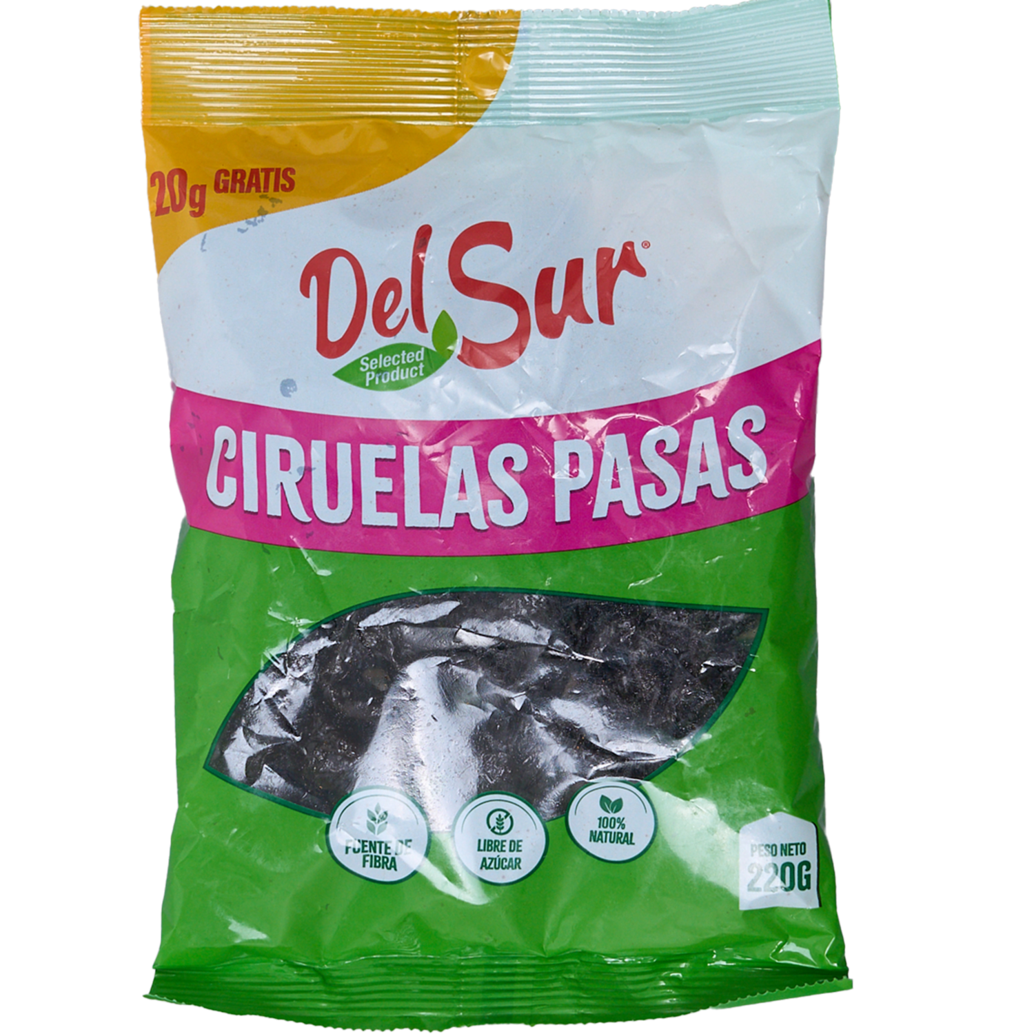 Ciruelas Pasas DEL SUR 220 G