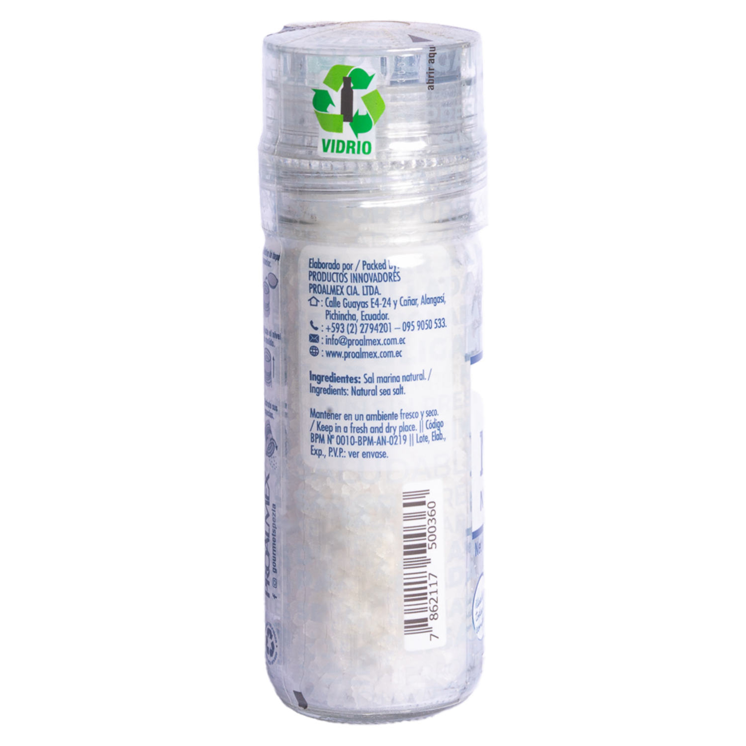 Sal Marina Natural Molinillo SPEZIA 100 G