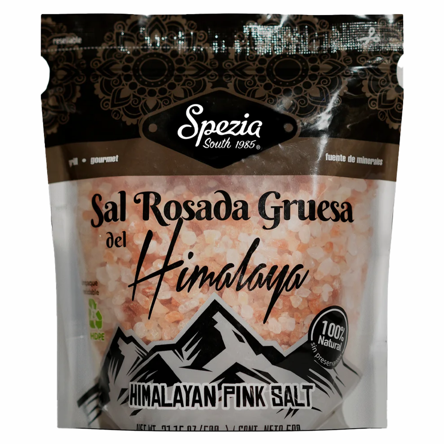 Sal Rosada Gruesa Del Himalaya SPEZIA 600 G
