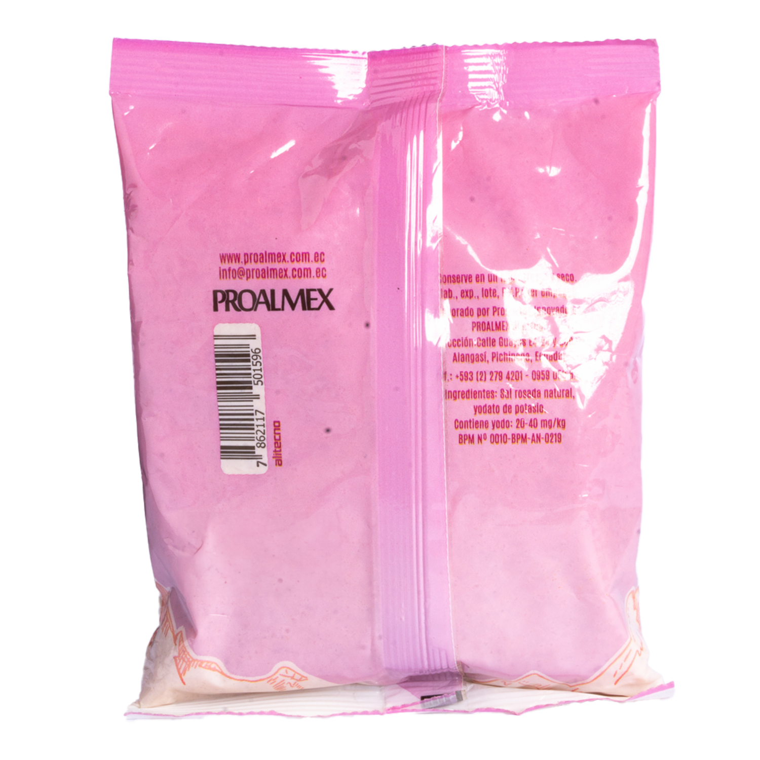 Sal Rosada Yodada Fina PROALMEX 227 G