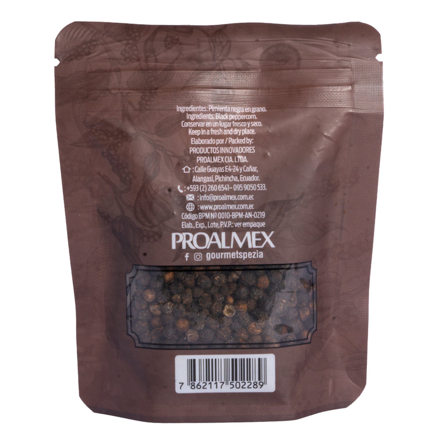 Pimienta Negra SPEZIA 50 G
