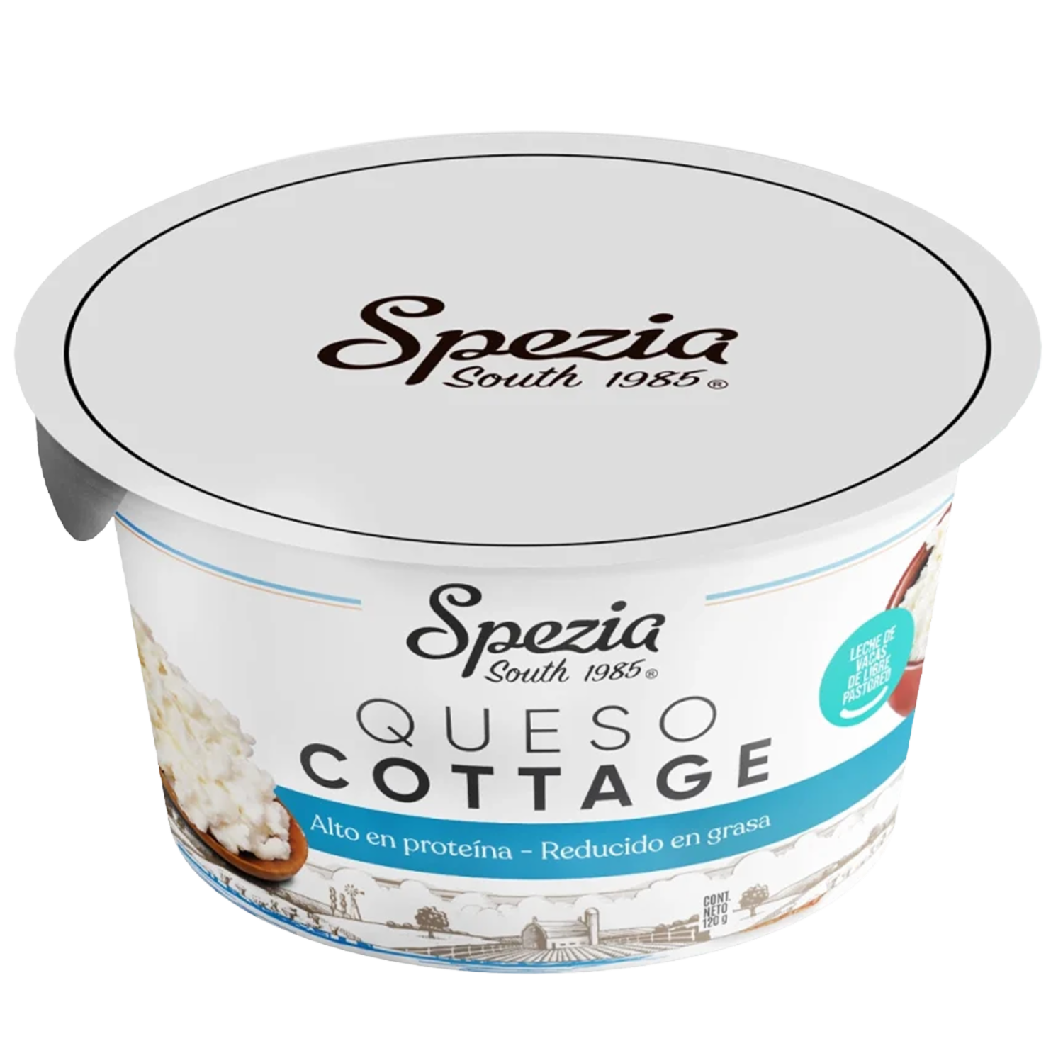 Queso Cottage Reducido En Grasa SPEZIA 120 G