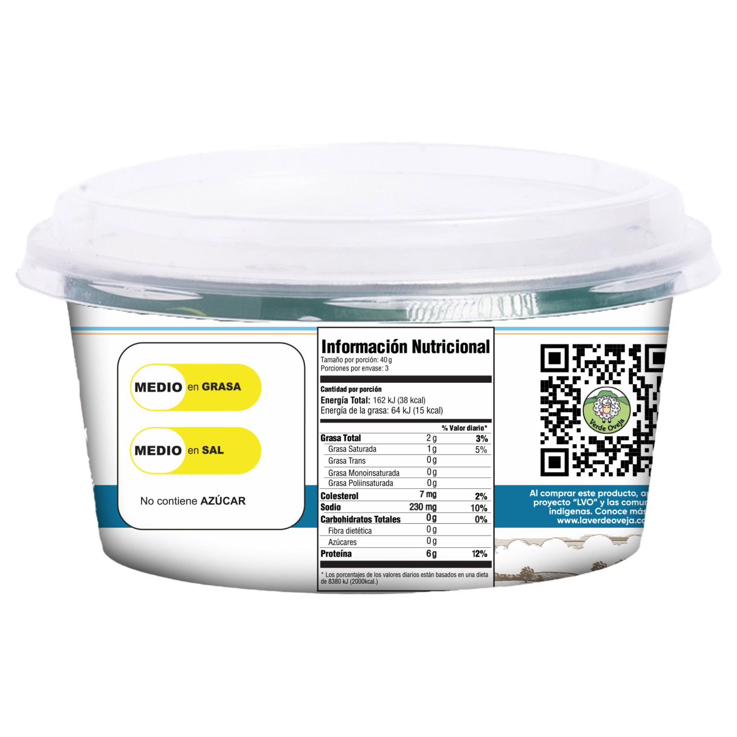 Queso Cottage Reducido En Grasa SPEZIA 120 G