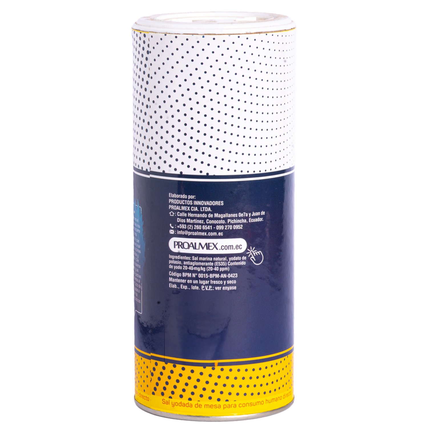Sal Yodada Tubito SPEZIA 600 G