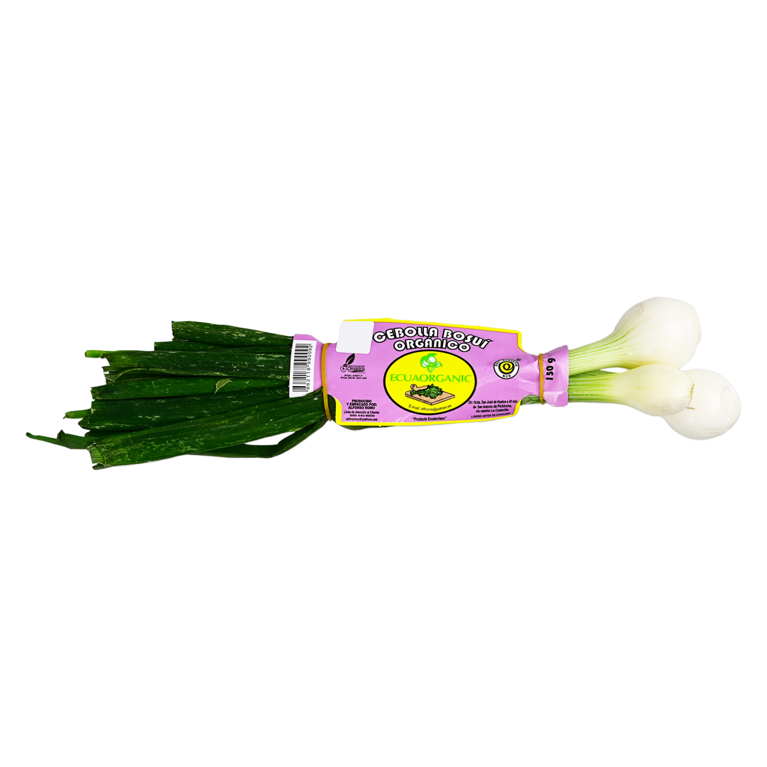 Cebolla Orgánica Bosui ECUAORGANIC 150 g