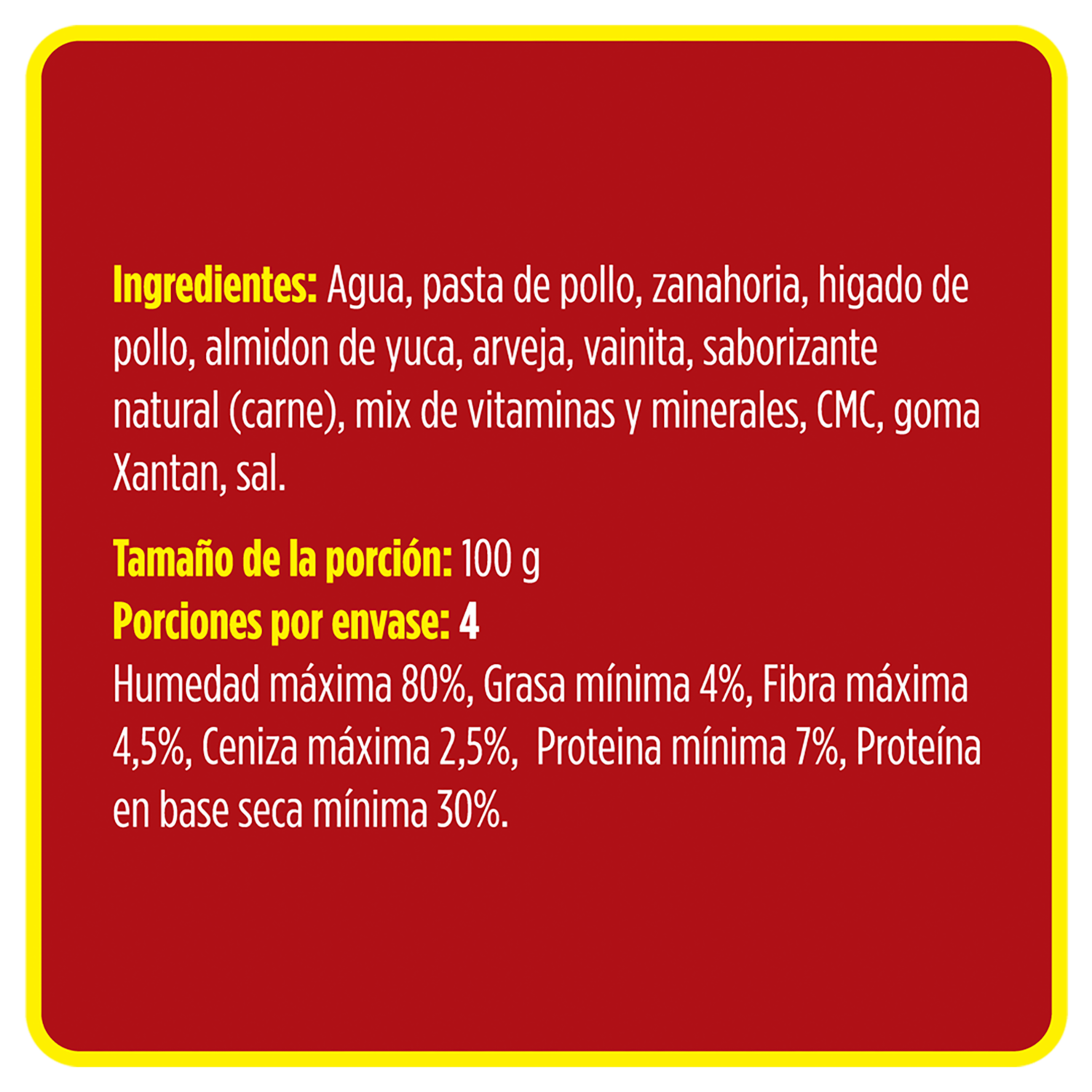 Alimento Húmedo Para Perros Perro Carne Con Vegetales PURE NATURE 400 G