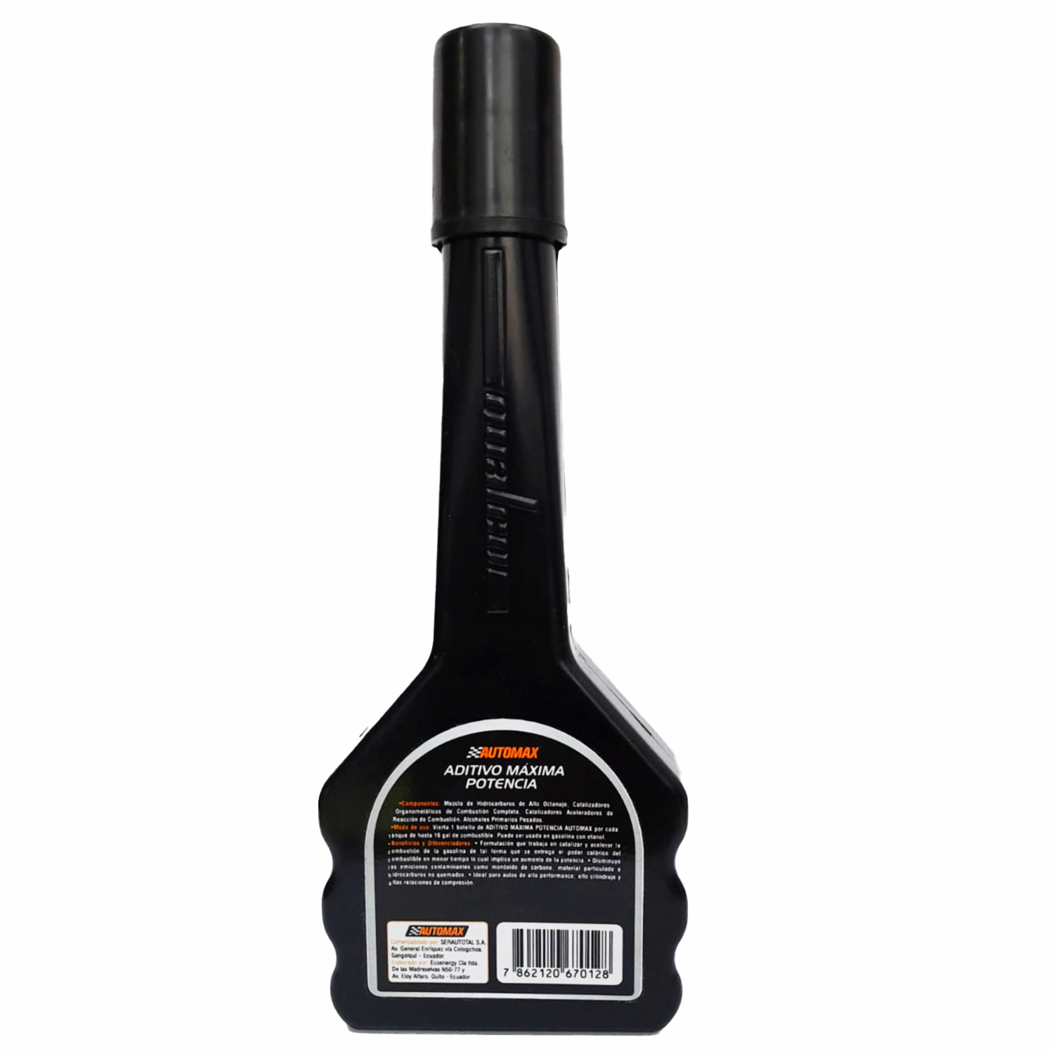 Aditivo Para Gasolina Máxima Potencia Compensador De Octanaje AUTOMAX 125 Ml