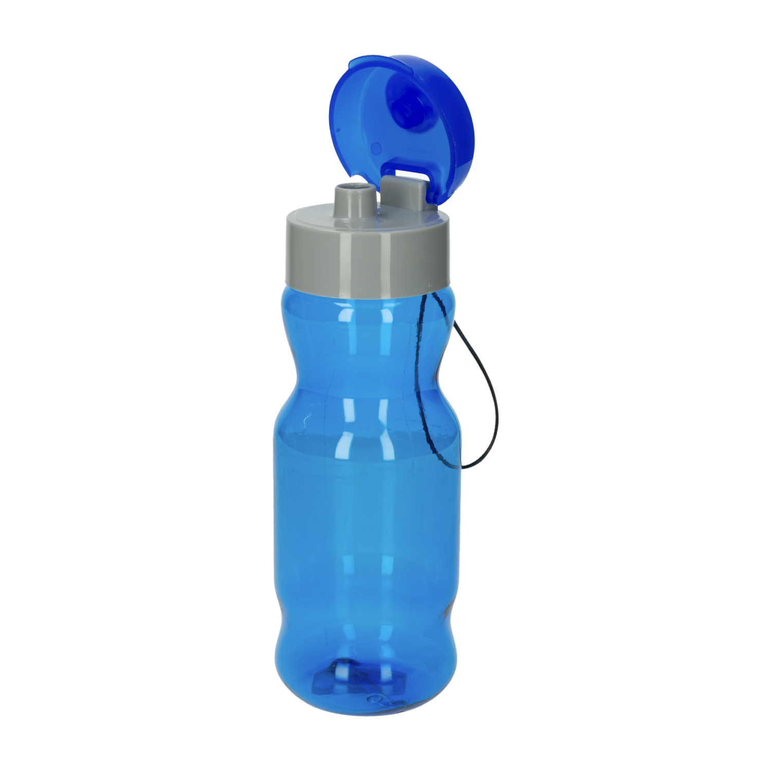 Tomatodo Novo Azul Con Cordón PLASTIC HOUSE 600 Ml