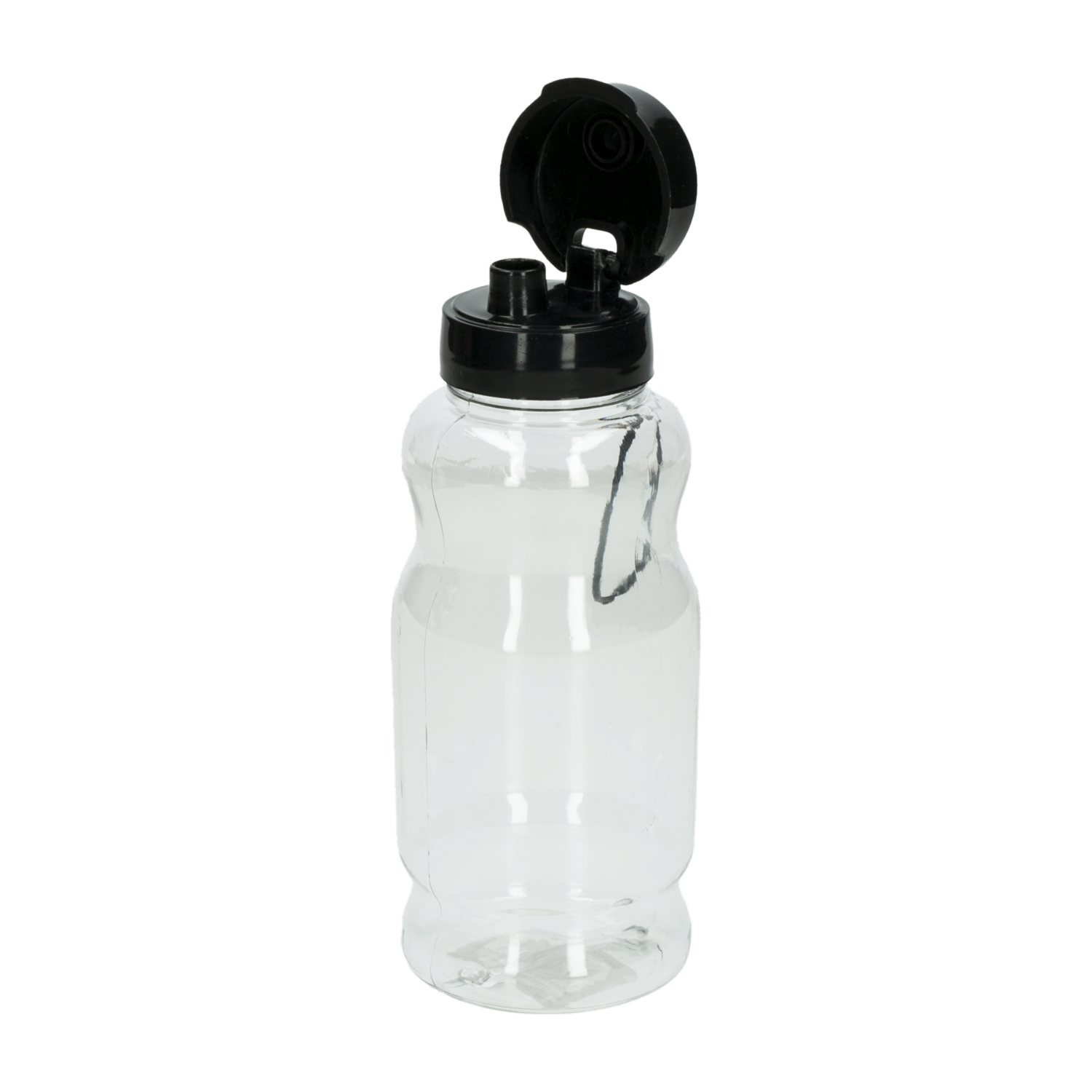 Tomatodo Novo Negro Con Cordón PLASTIC HOUSE 360 Ml