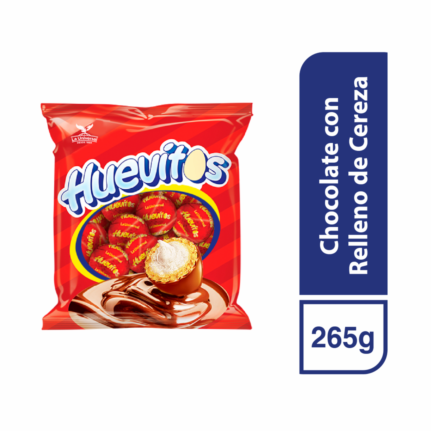 Chocolates Con Relleno Sabor A Cereza Huevitos HUEVITOS 265 G