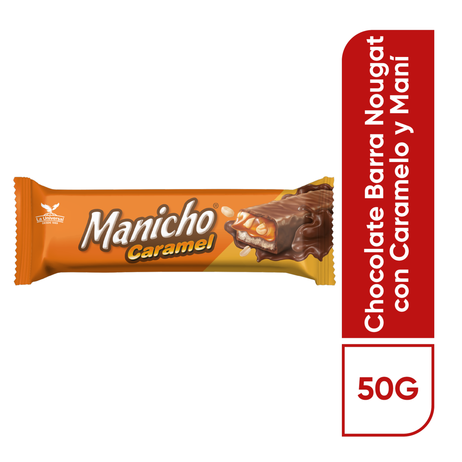 Chocolate De Caramelo MANICHO 50 G