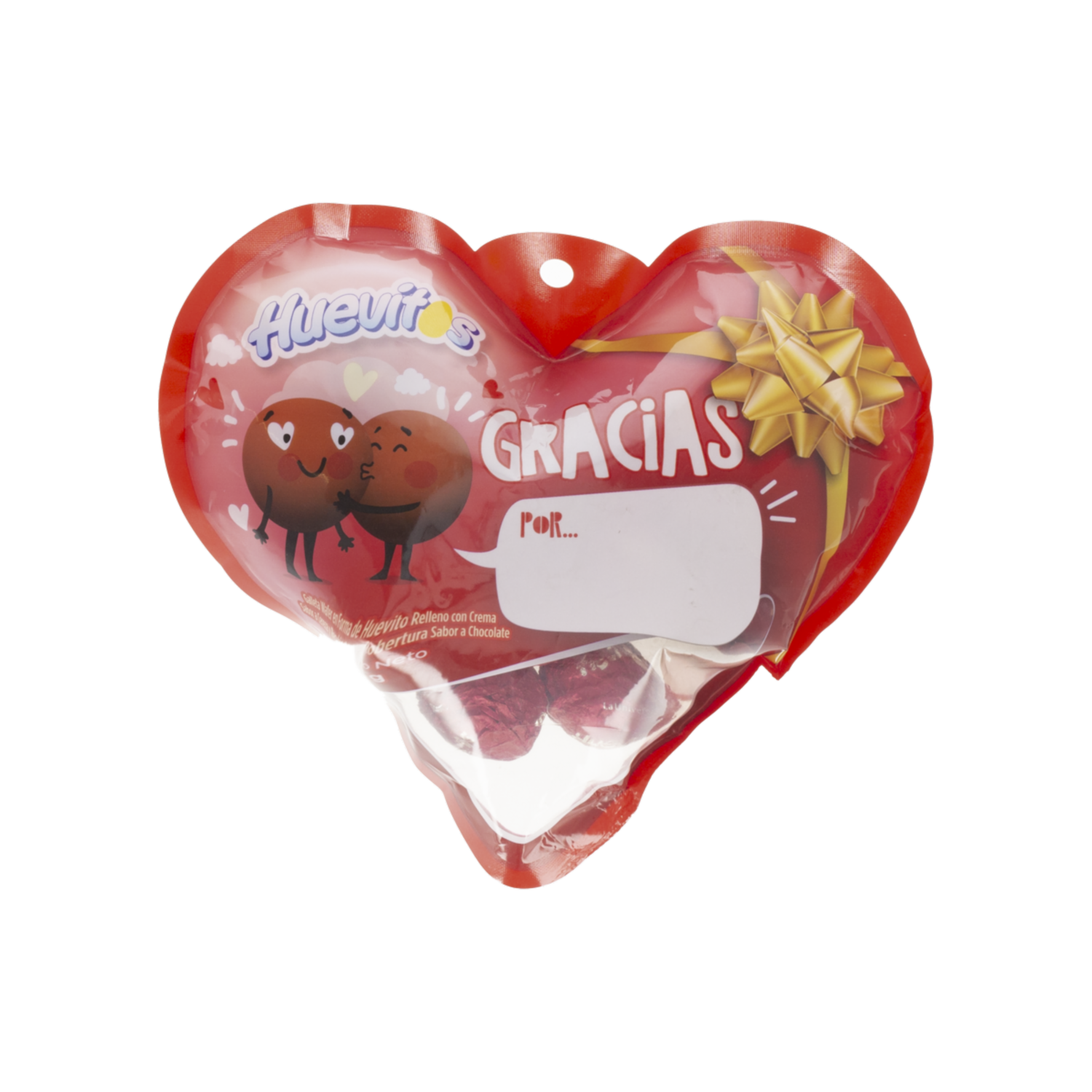 Chocolate De Corazón HUEVITOS 80 G