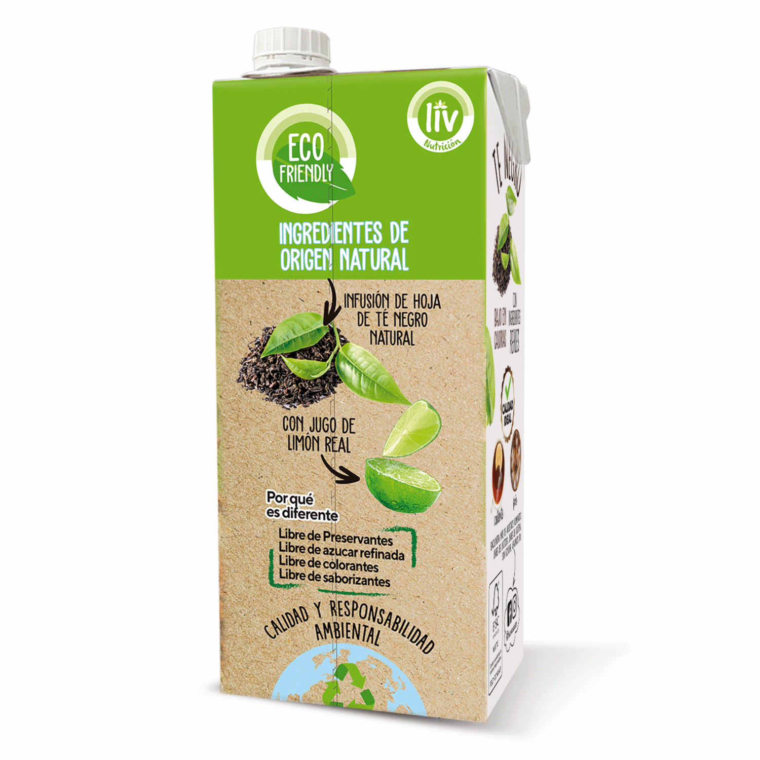Té Frio Con Limón LIV 980 Ml