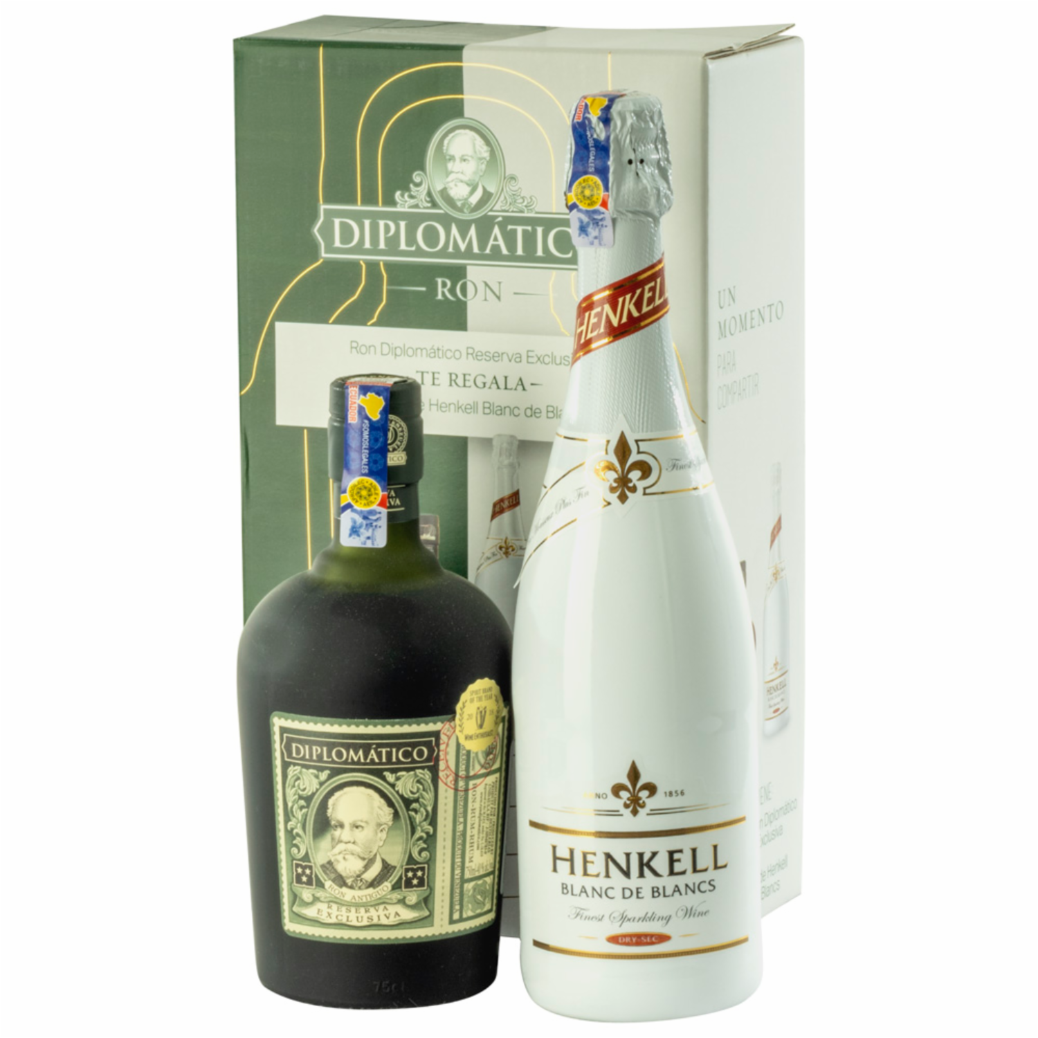 Pack Diplomatico Reserva + Henkell Blac De Blacs CALVET 750 ml + 750