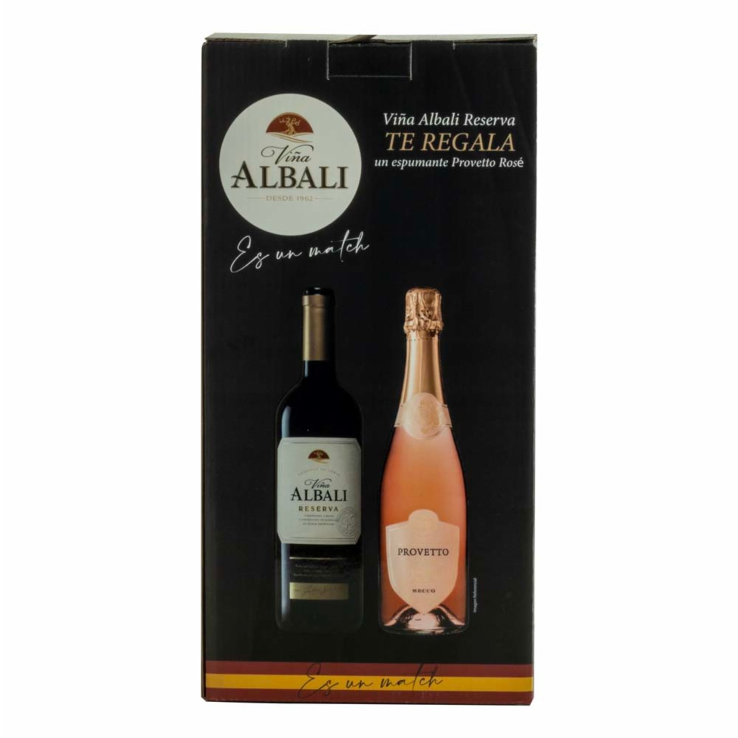 Vino Alibali + Provetto Rose CASILLERO DEL DIABLO 750 ml + 750 ML