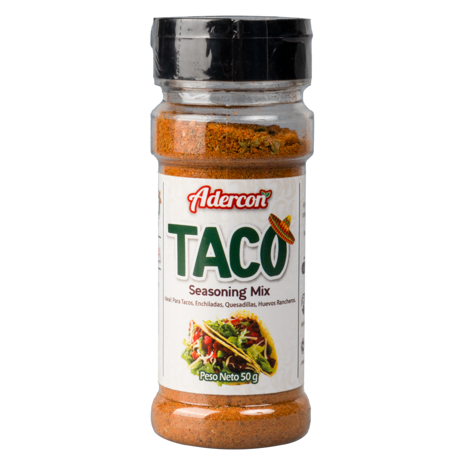 Sazonador Para Taco ADERCON 50 G
