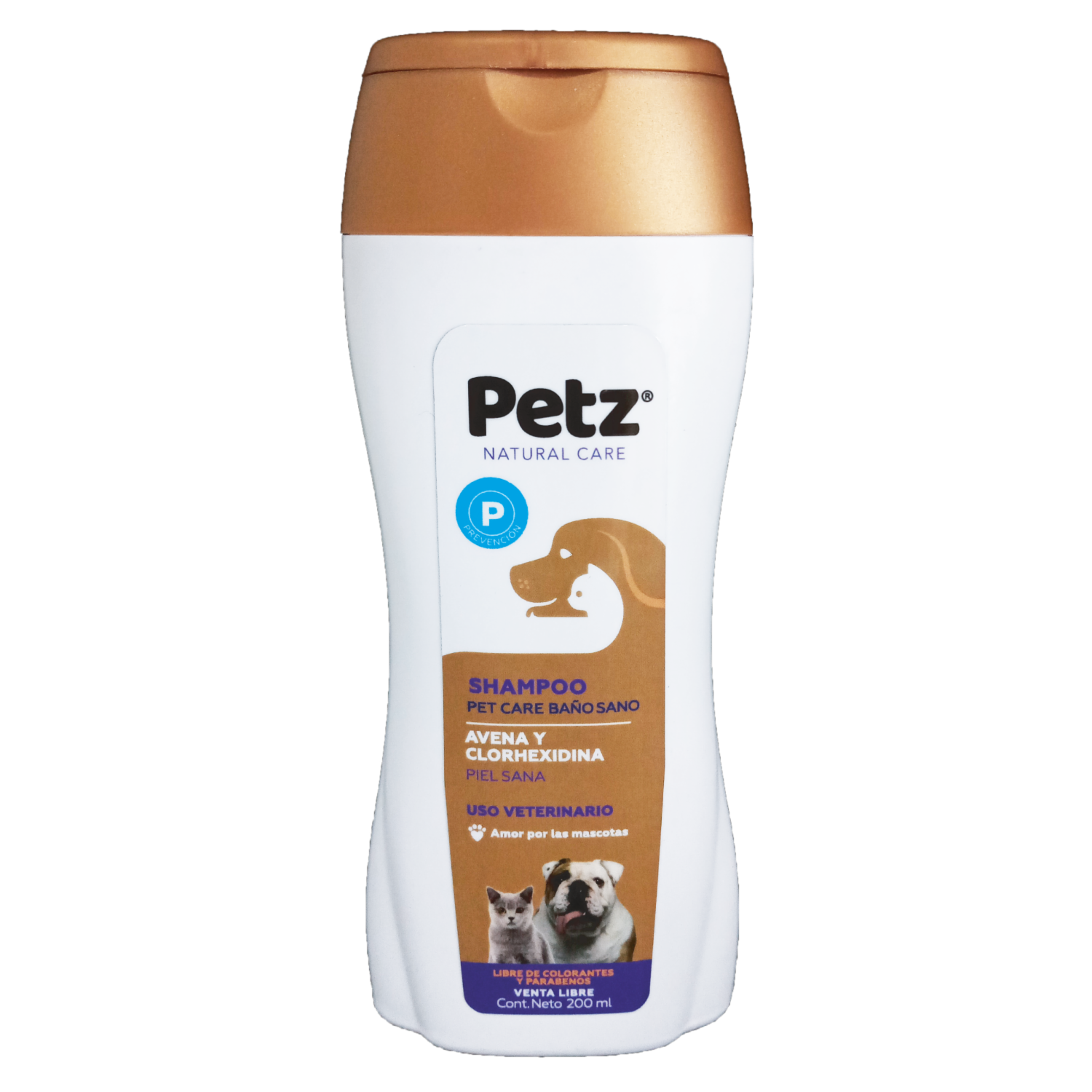 Shampoo Para Mascotas PETZ 200 Ml