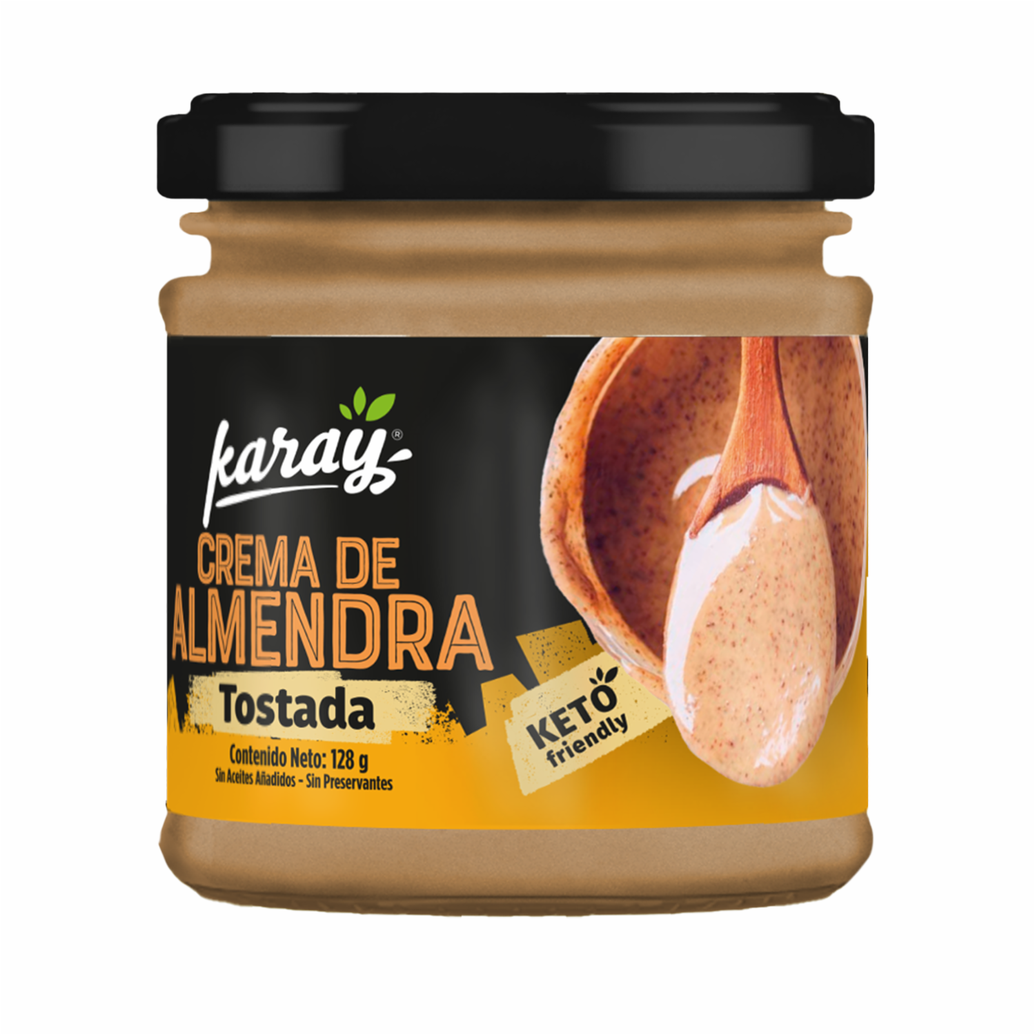 Mantequilla De Almendra Tostada Sin Azúcar KARAY 128 g