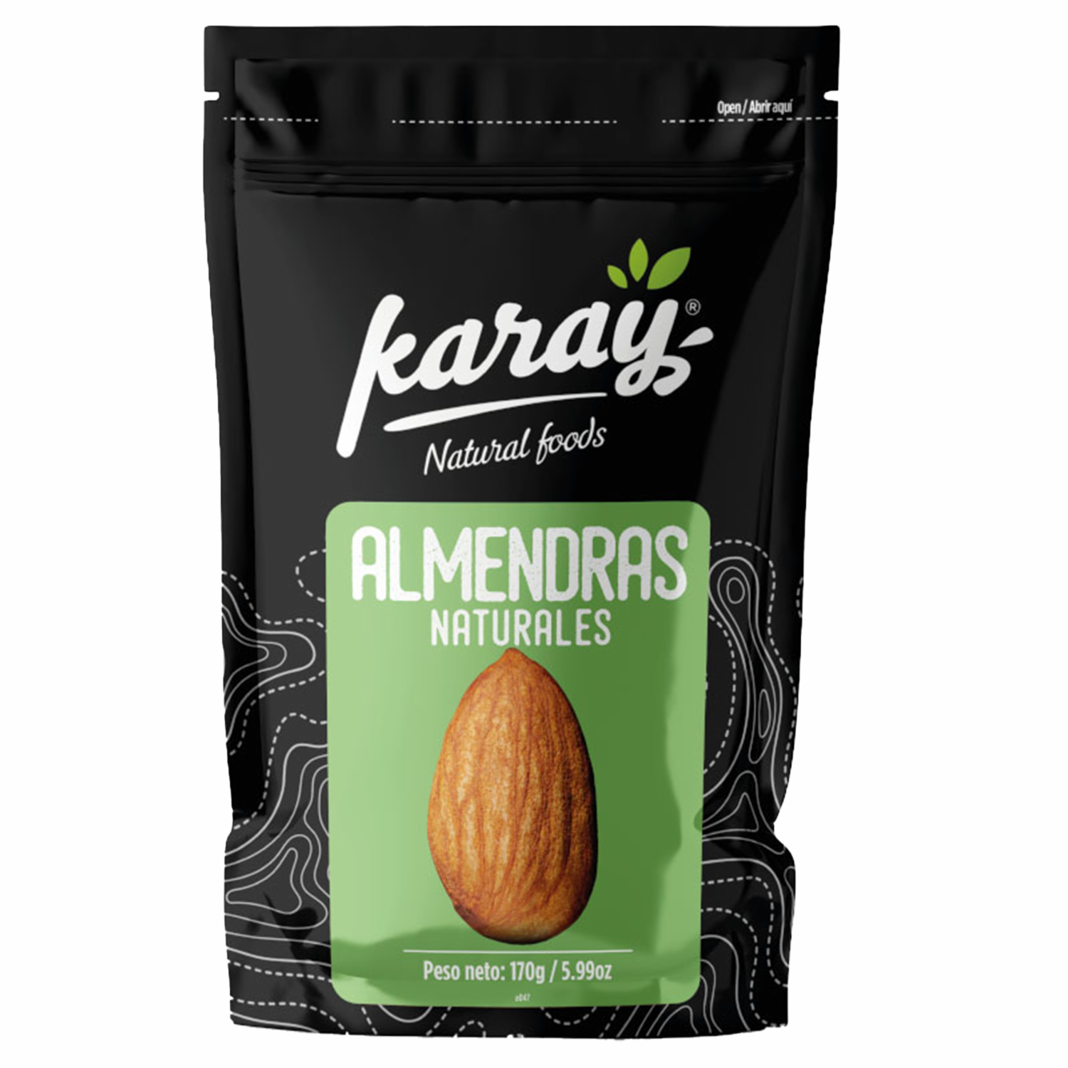 Almendras Naturales KARAY 170 G