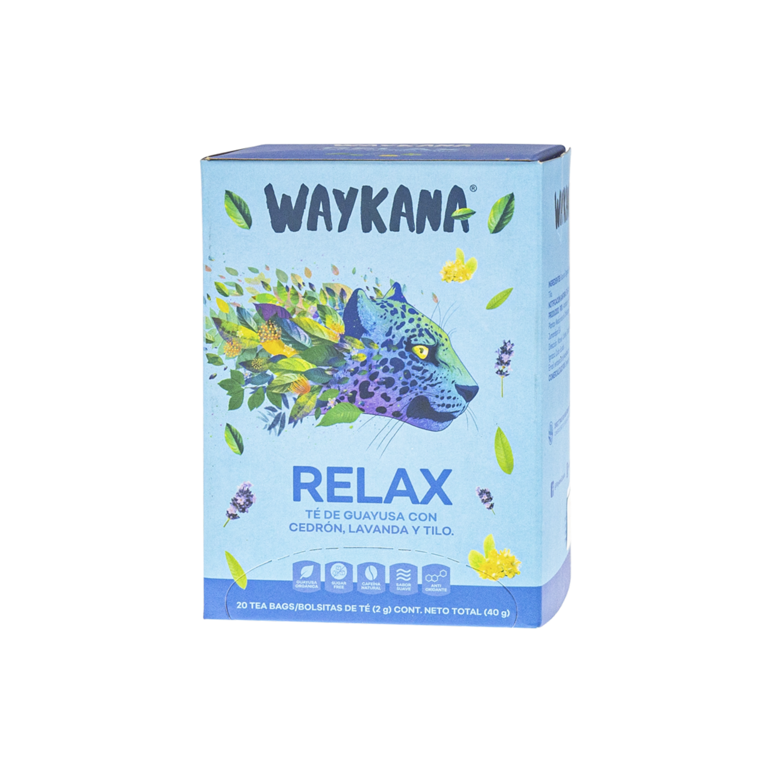 Té De Guayusa Relax WAYKANA 40 G