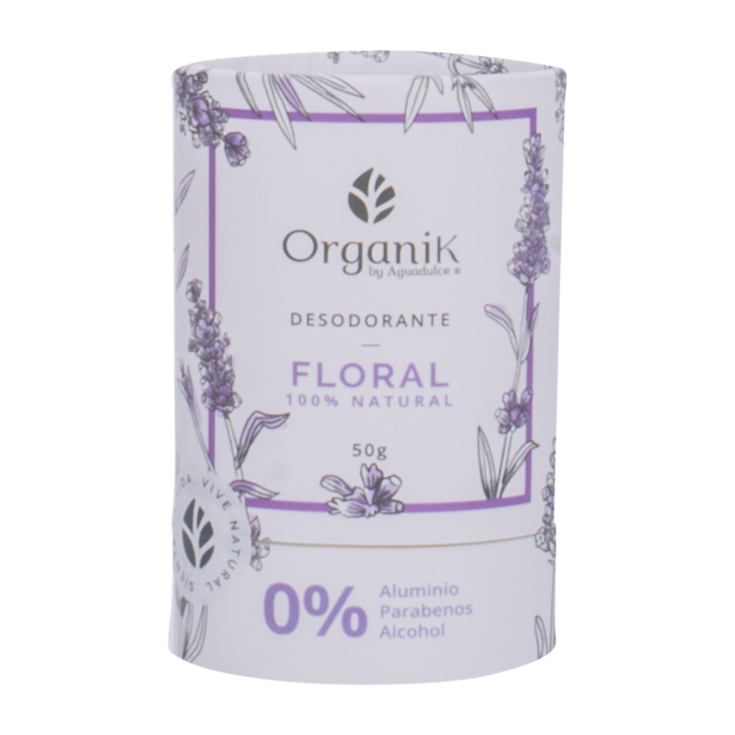 Desodorante En Barra Floral ORGANIK 50 G