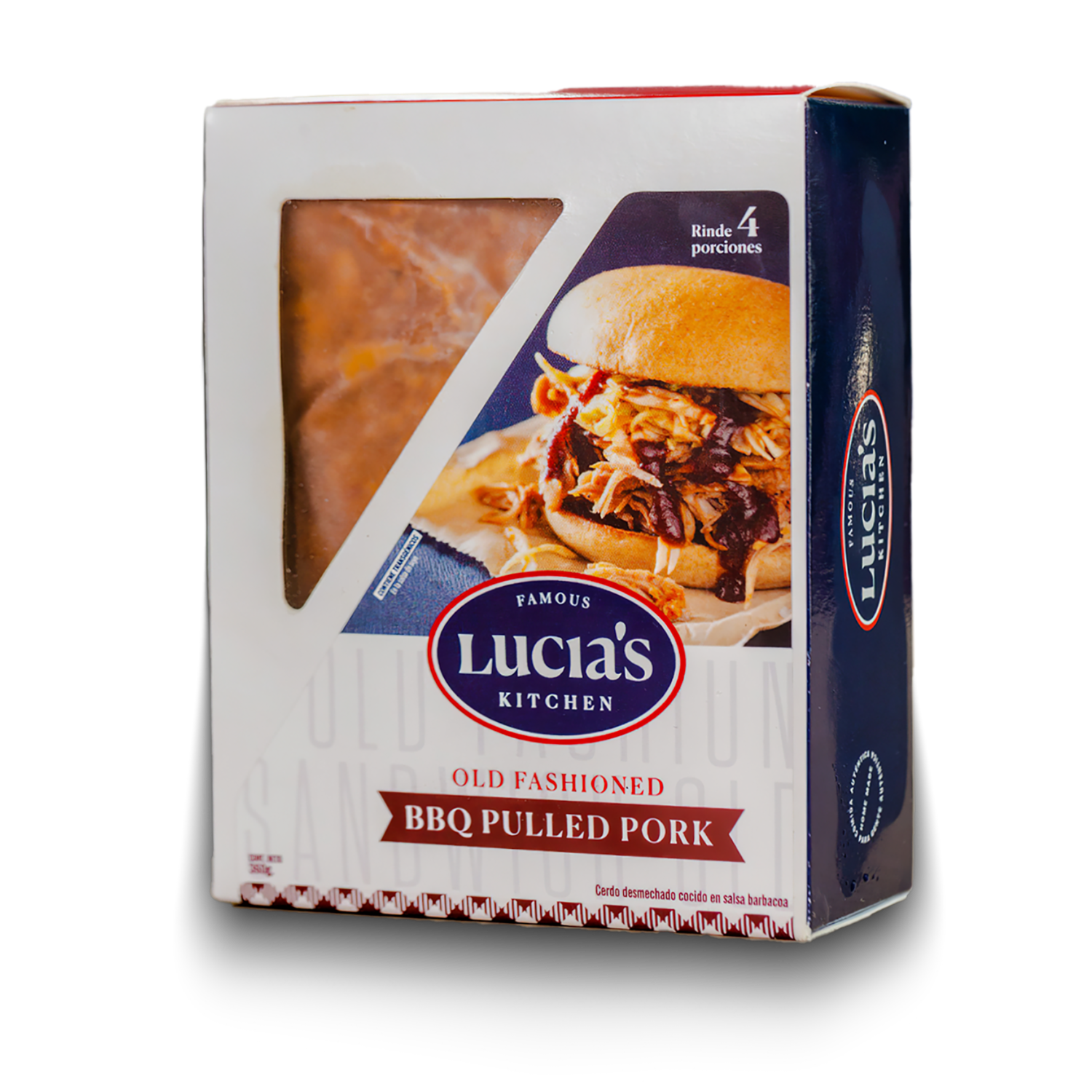 Pulled Pork Cerdo Desmechado Cocido En Salsa BBQ LUCIA’S KITCHEN 360 G
