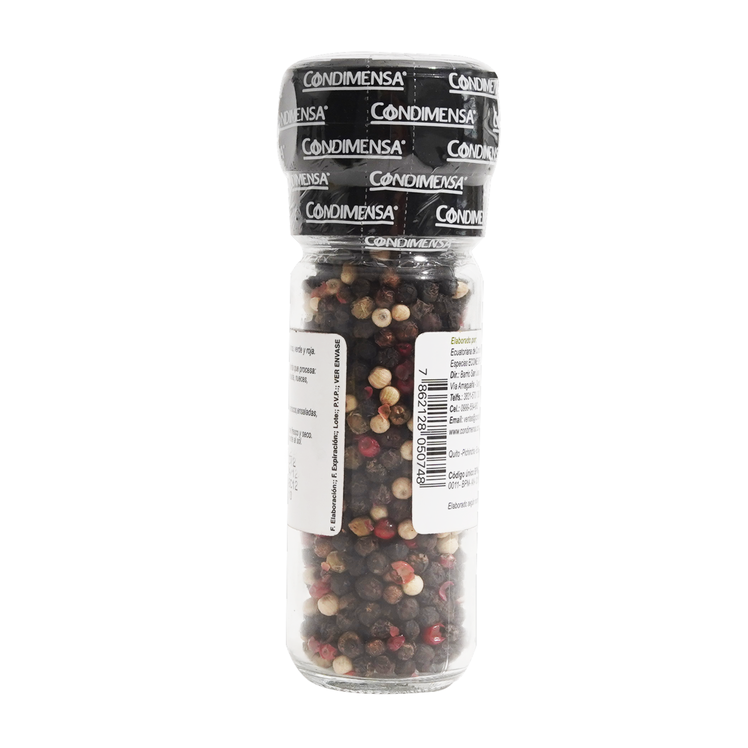 Pimienta Mix Con Molinillo CONDIMENSA 55g