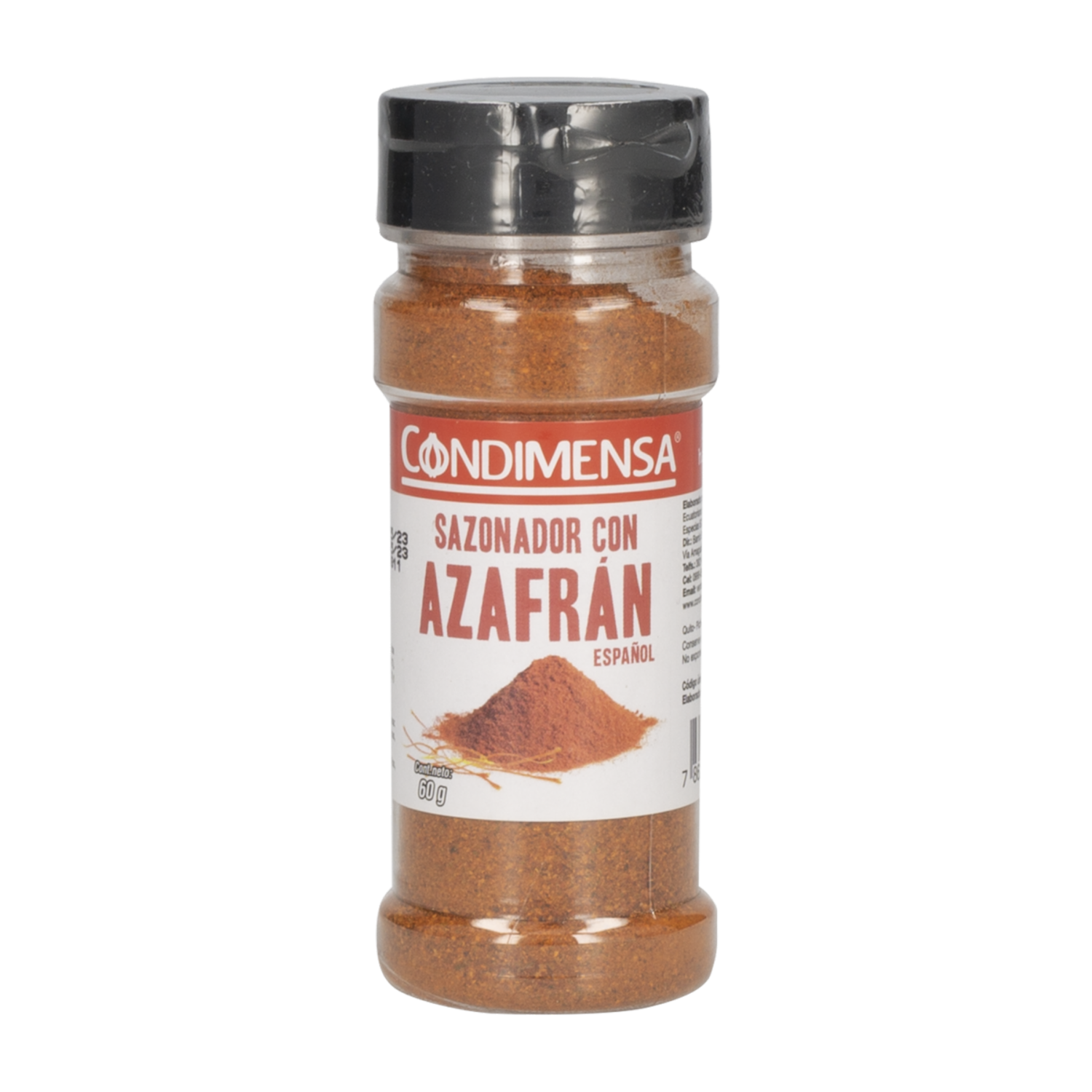 Sazonador Con Azafrán CONDIMENSA 60 g