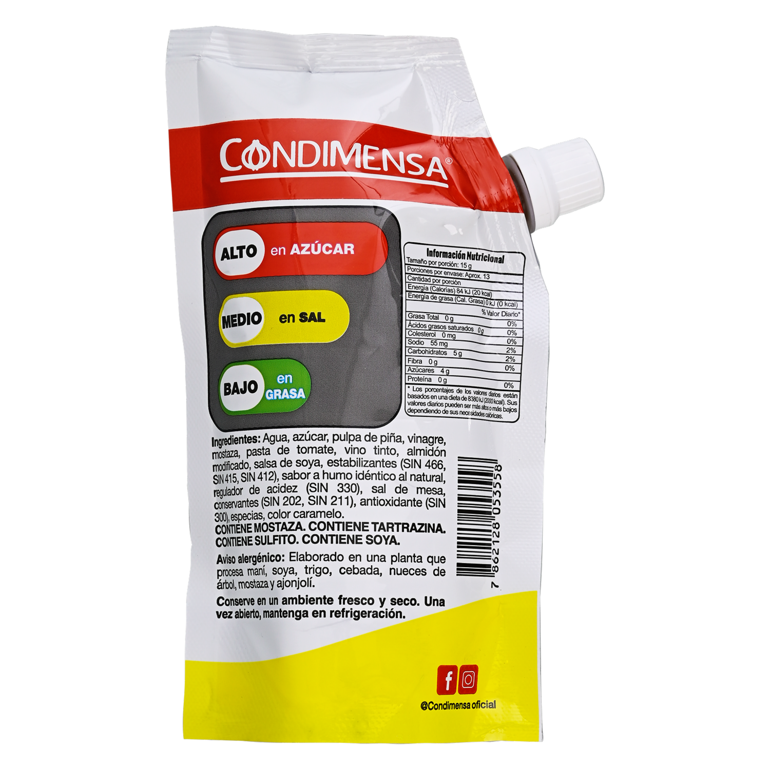 Salsa Bbq Hawaiana CONDIMENSA 200 g