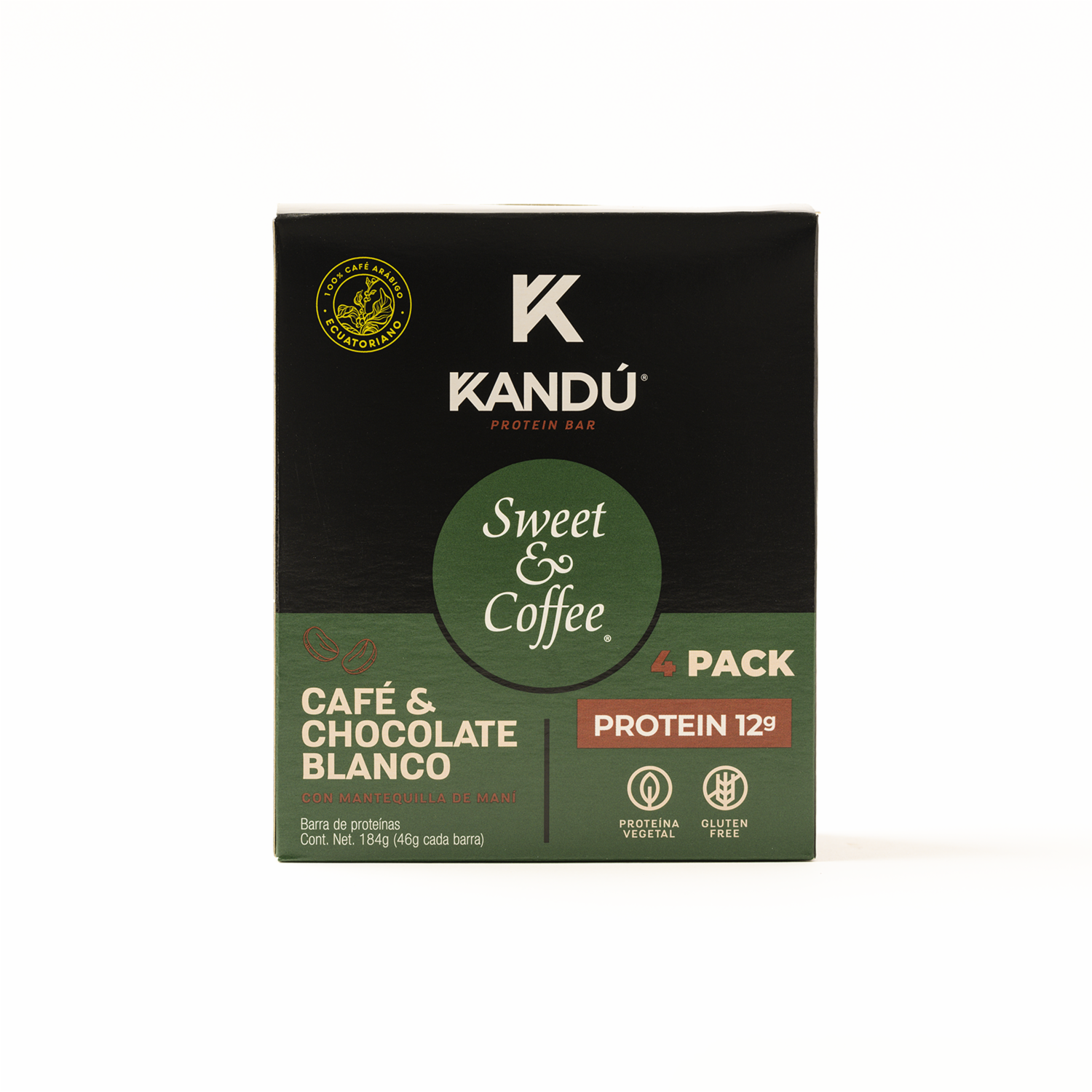 Barra Energética Sweet & Coffee KANDÚ 184 G