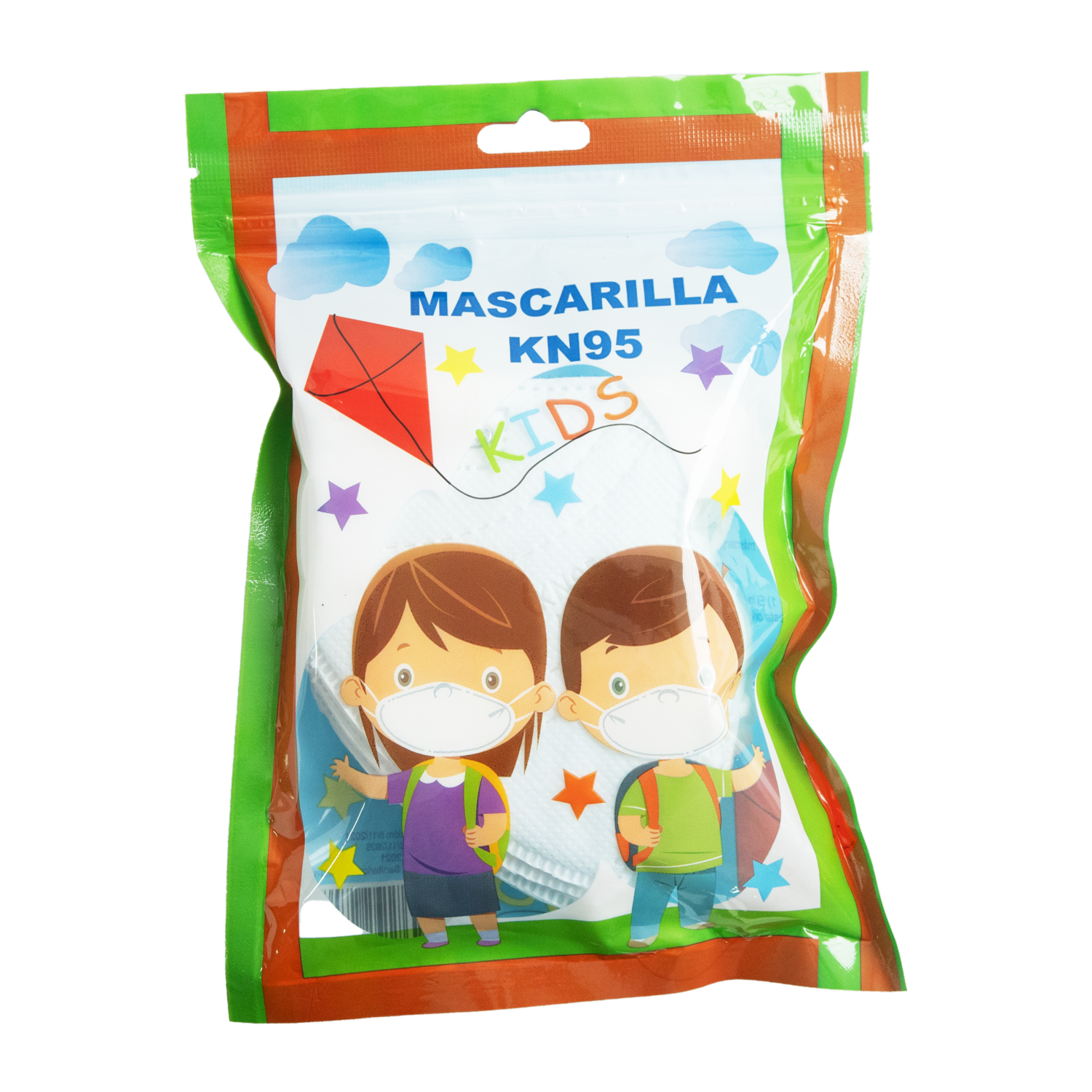 Mascarilla Kn95 Niños Blanca IMTECPLAST X 10 Uds