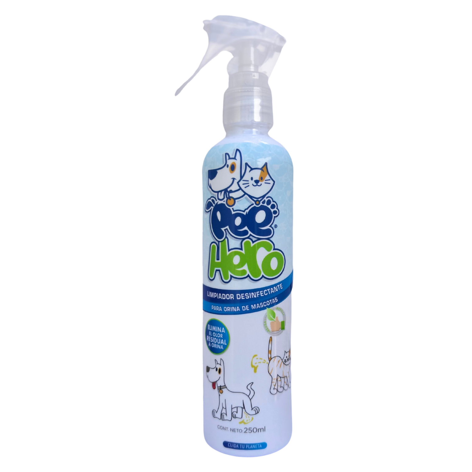 Limpiador Desinfectante Para Orina De Mascotas PEE HERO 250 Ml