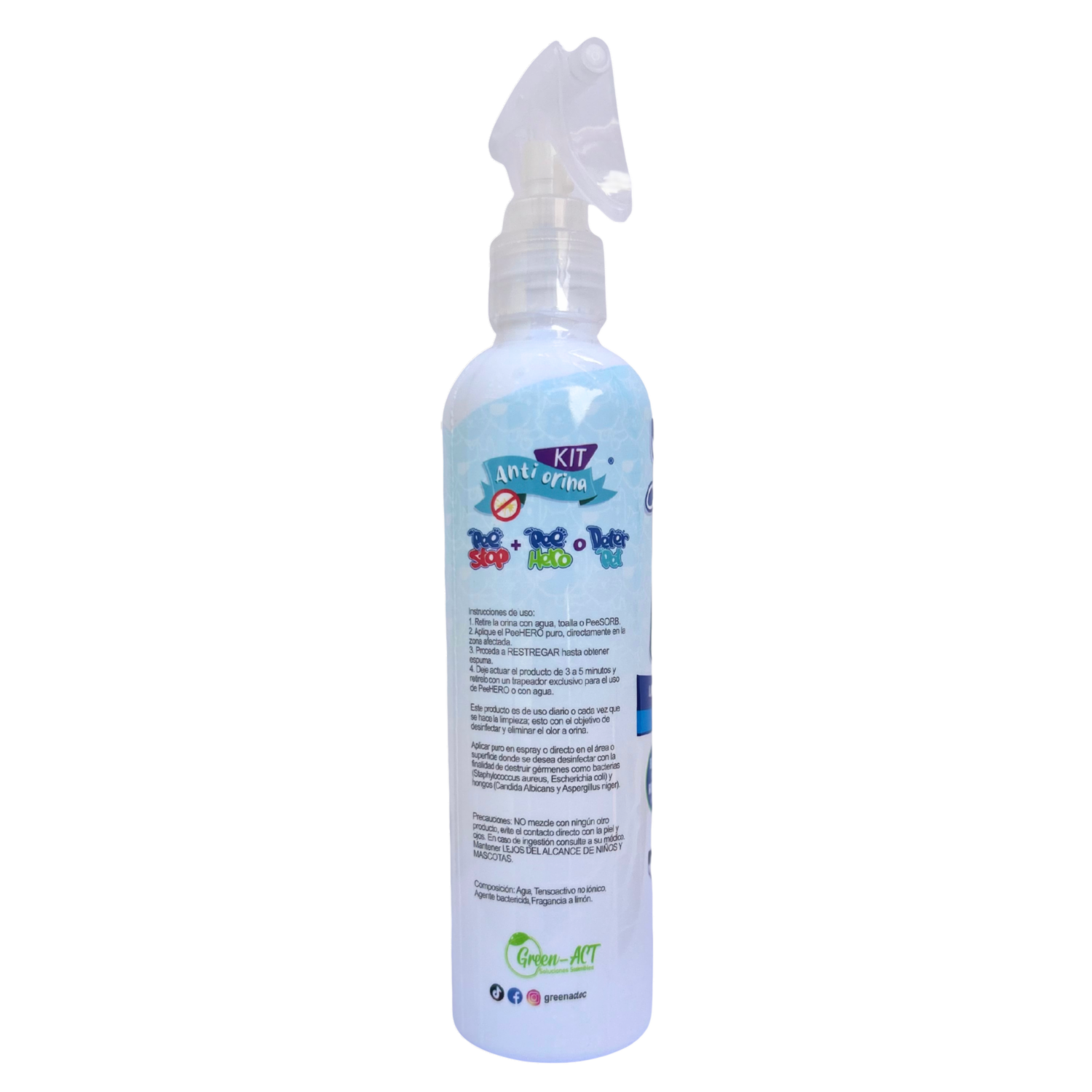 Limpiador Desinfectante Para Orina De Mascotas PEE HERO 250 Ml