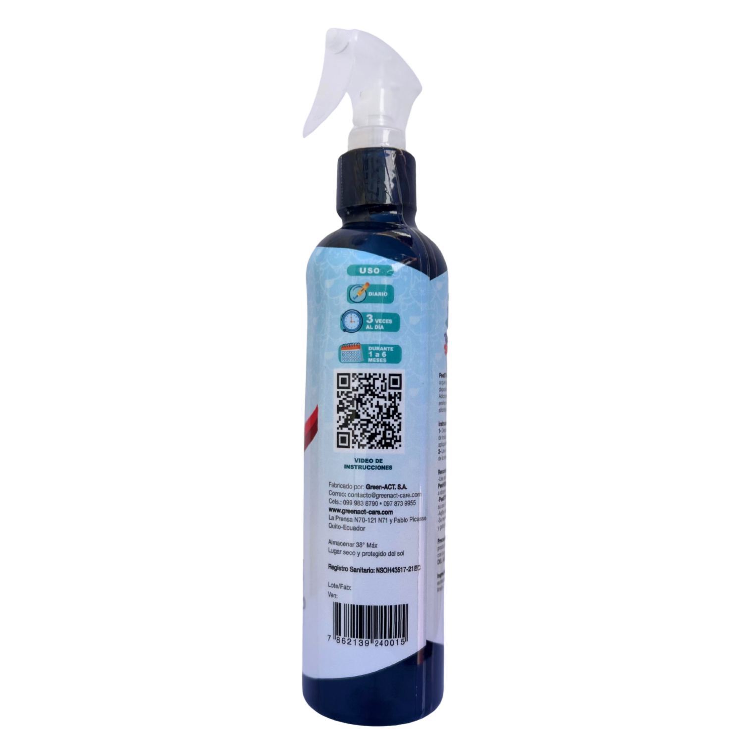 Educador De Mascotas Ambiental Natural PEE STOP 250 Ml