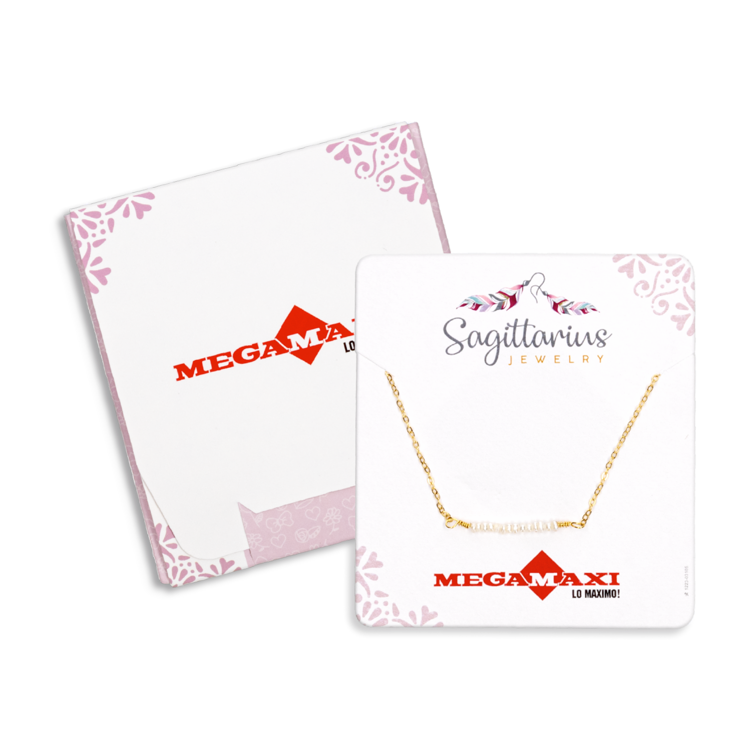 Collar Para Dama Diseño Tira De Perlas SAGITTARIUS JEWERLY Unidad