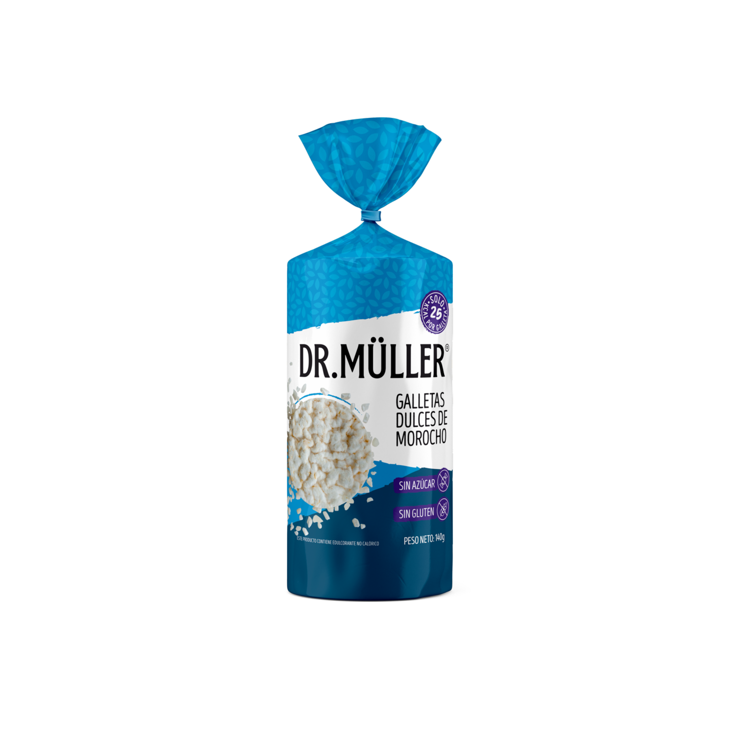 Galletas De Morocho Dulce Sin Gluten Sin Azúcar DR. MÜLLER 140 G