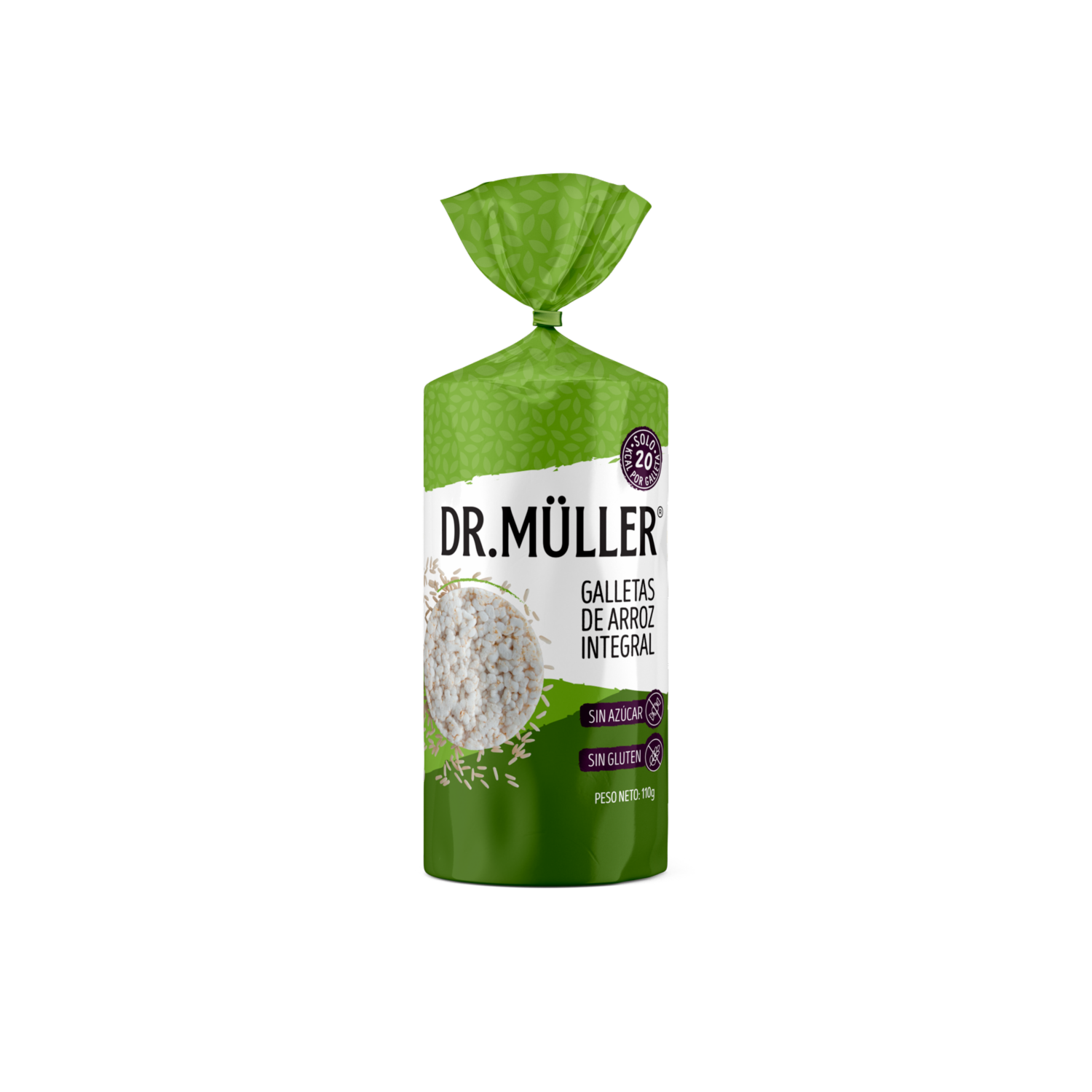 Galletas De Arroz Sin Gluten Sin Azúcar DR. MÜLLER 110 G