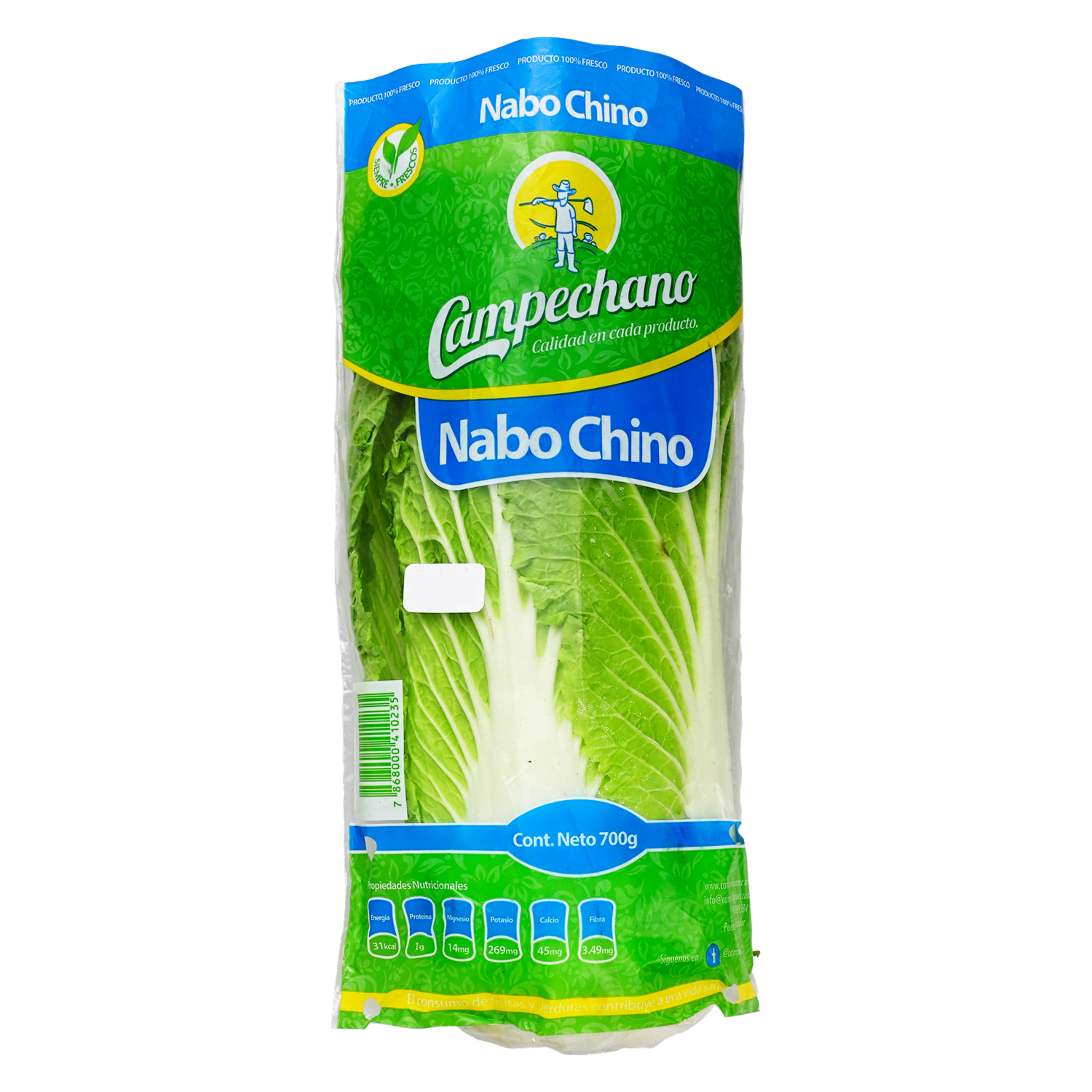 Nabo Chino Fresco CAMPECHANO 700G