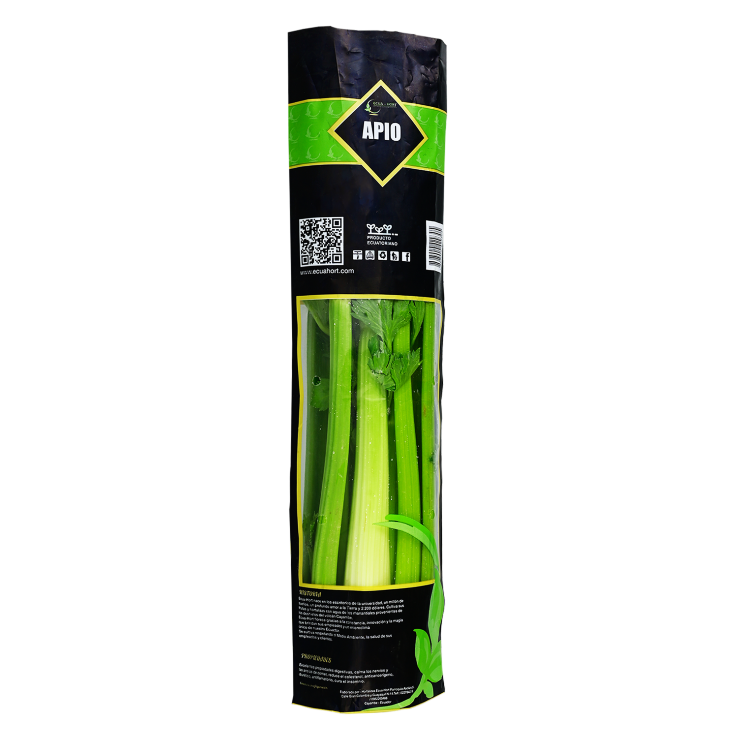 Pencas De Apio ECUAHORT 600 G