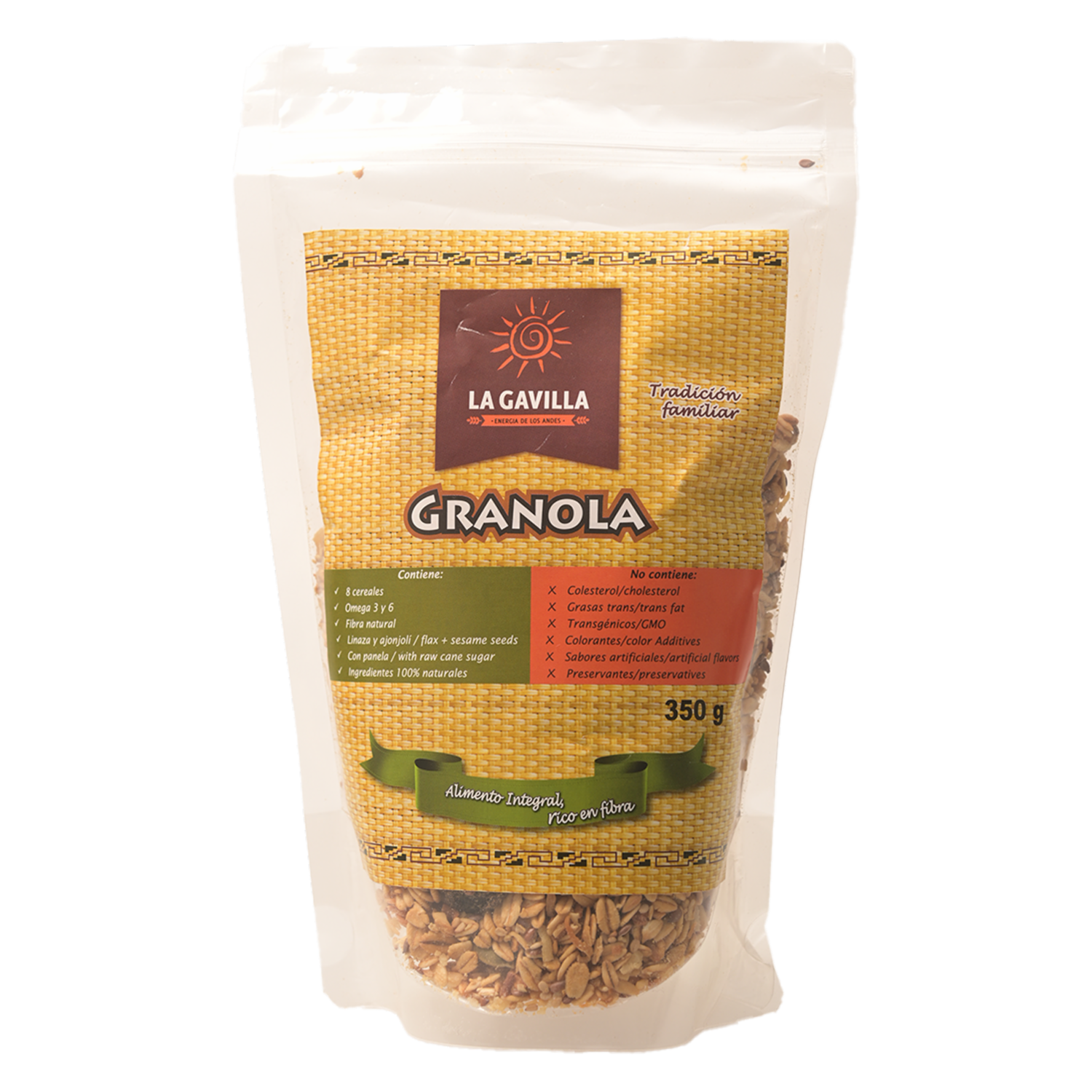 Granola Empacada LA GAVILLA 350 G