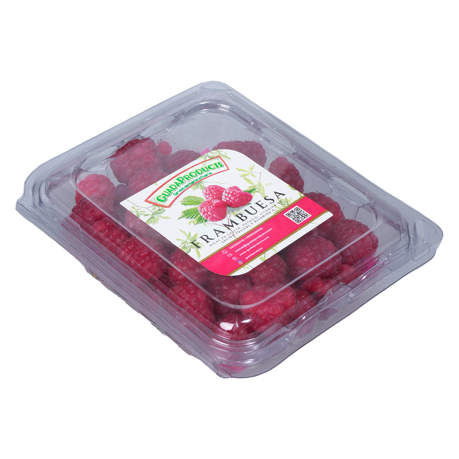 Frambuesas Fresca GUADAPRODUCTS Tarrina