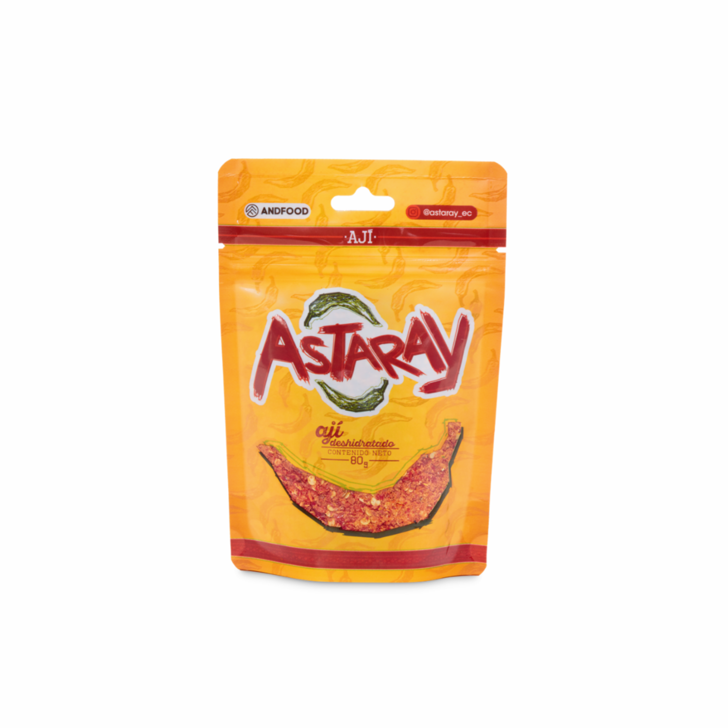 Ají En Polvo Deshidratado ASTARAY 80 G