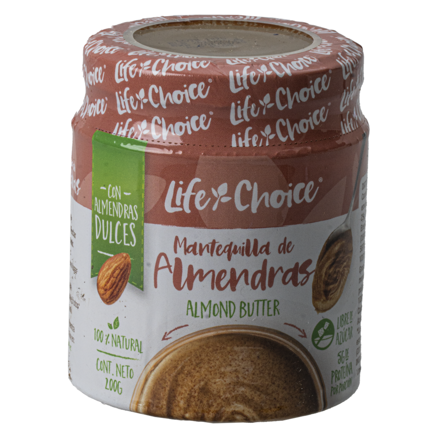 Mantequilla De Almendras LIFE CHOICE 200 g