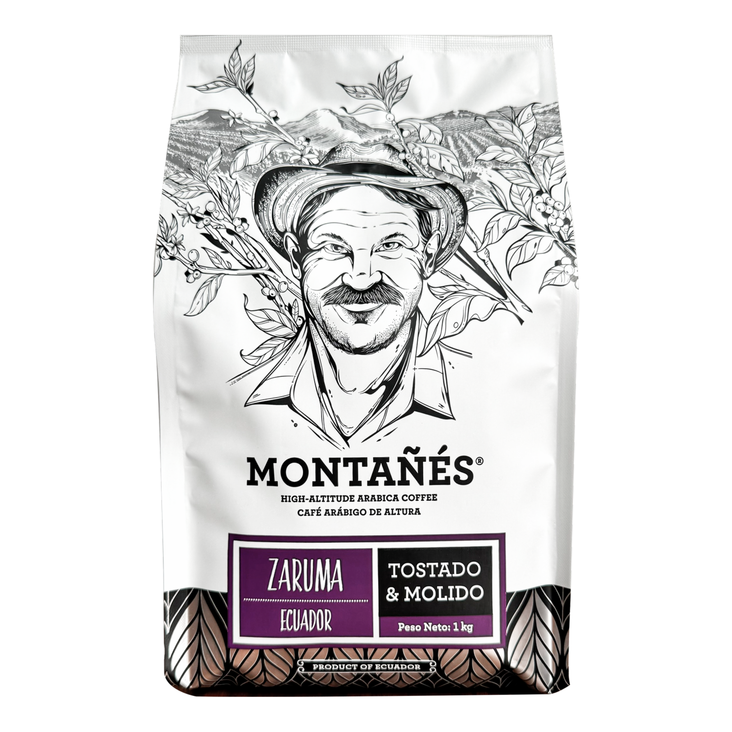 Café Tostado Y Molido Zaruma MONTAÑÉS 1 KG