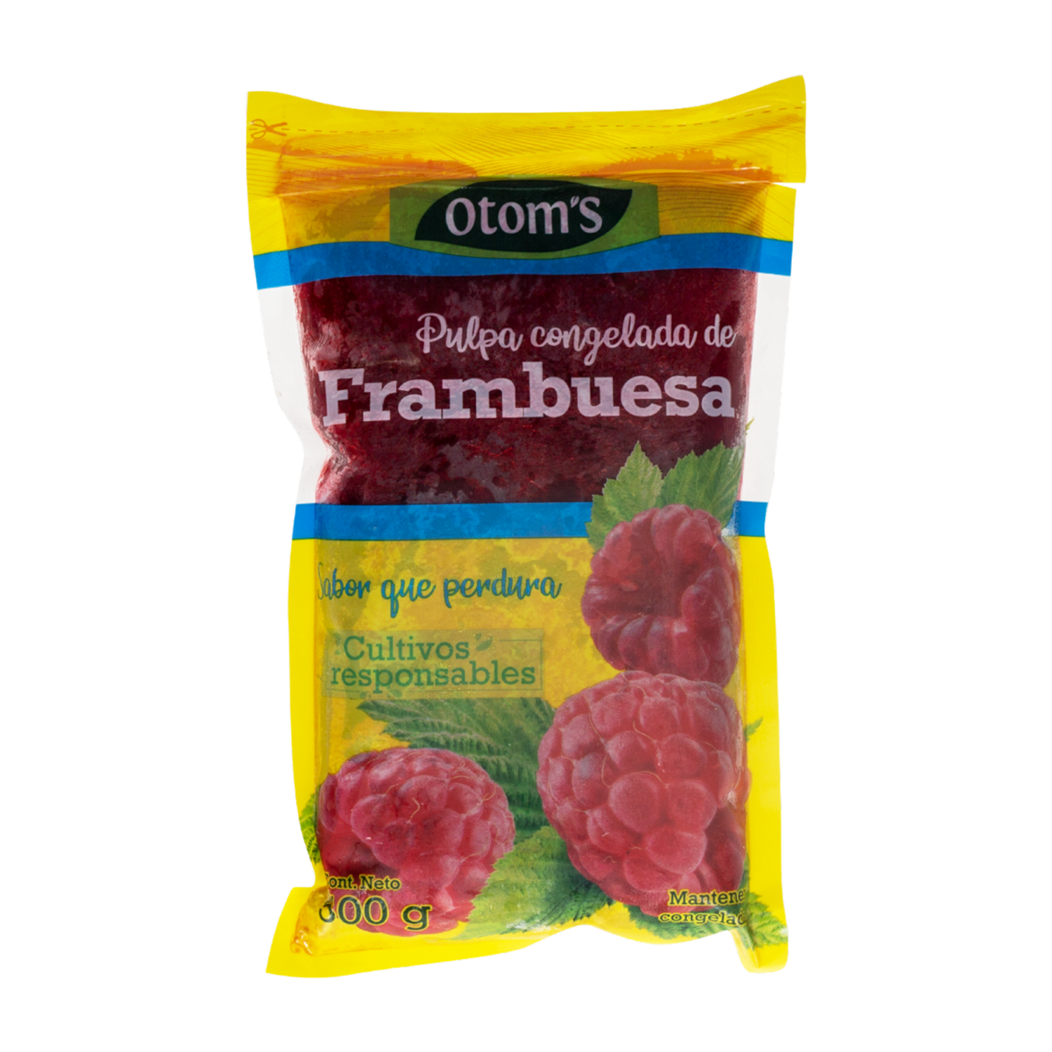 Pulpa De Frambuesas OTOM’S 500 G