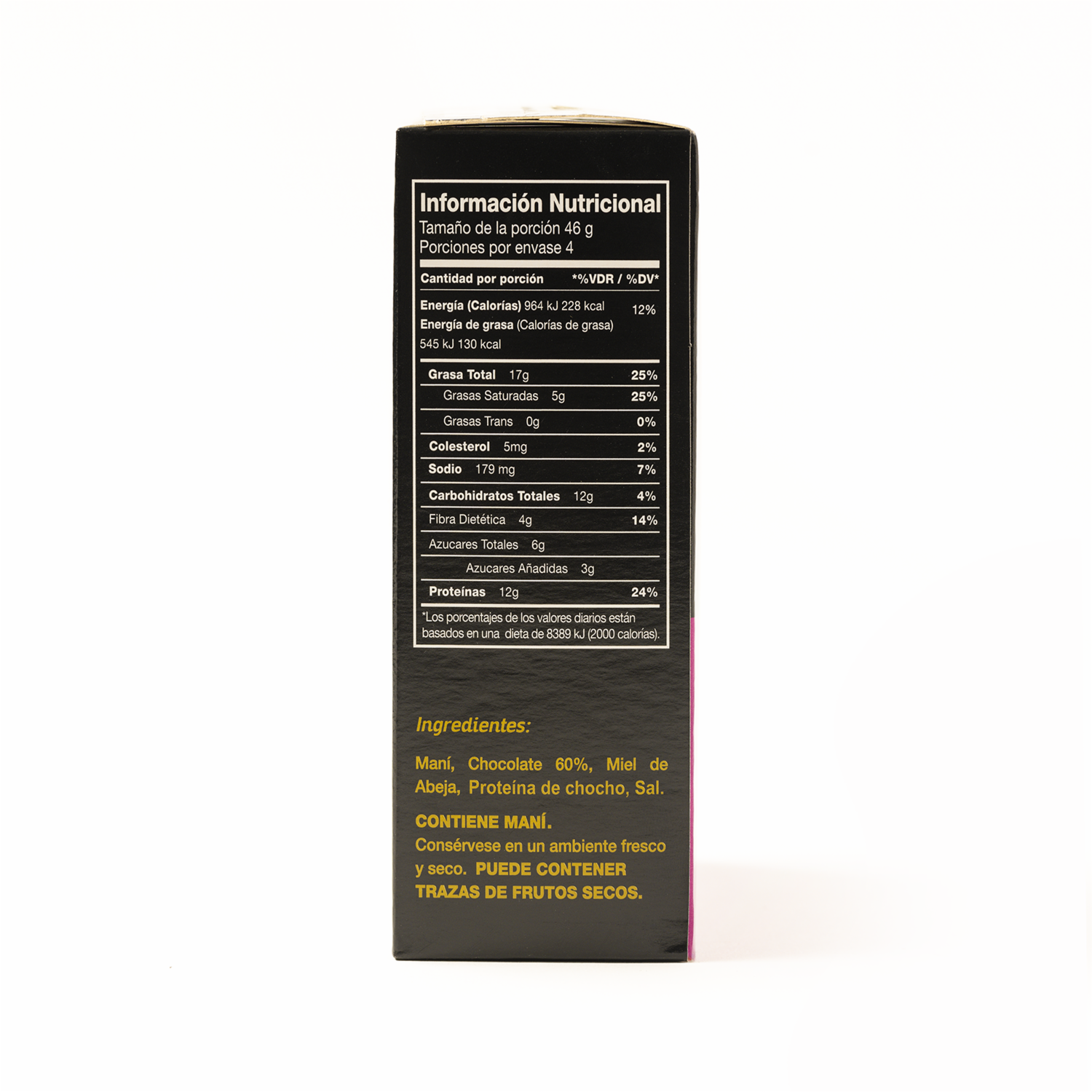 Barra De Proteína Con Maní Y Chocolate KANDÚ 184 G