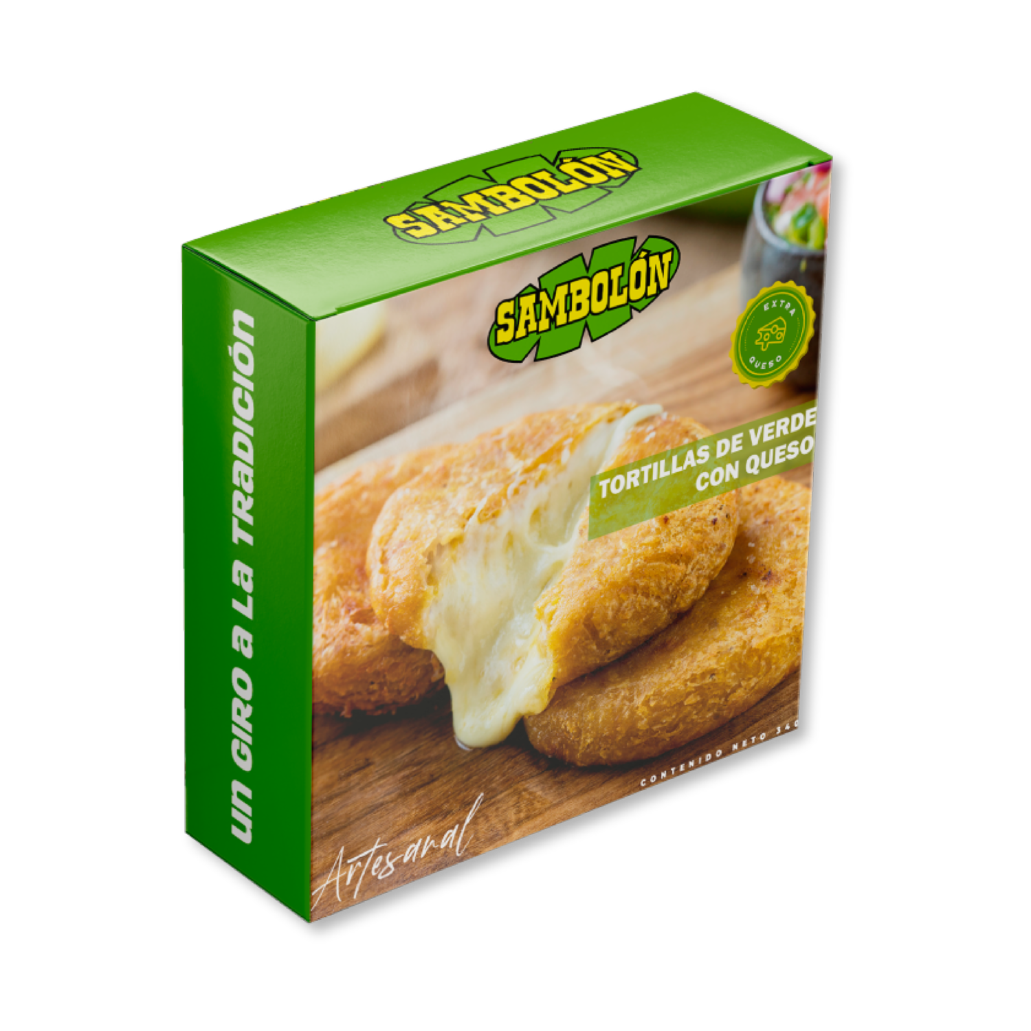 Tortilla De Verde Y Queso SAMBOLÓN 340 g